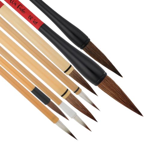Premium Wa Fude Calligraphy Brush - Hanamichi 3/8