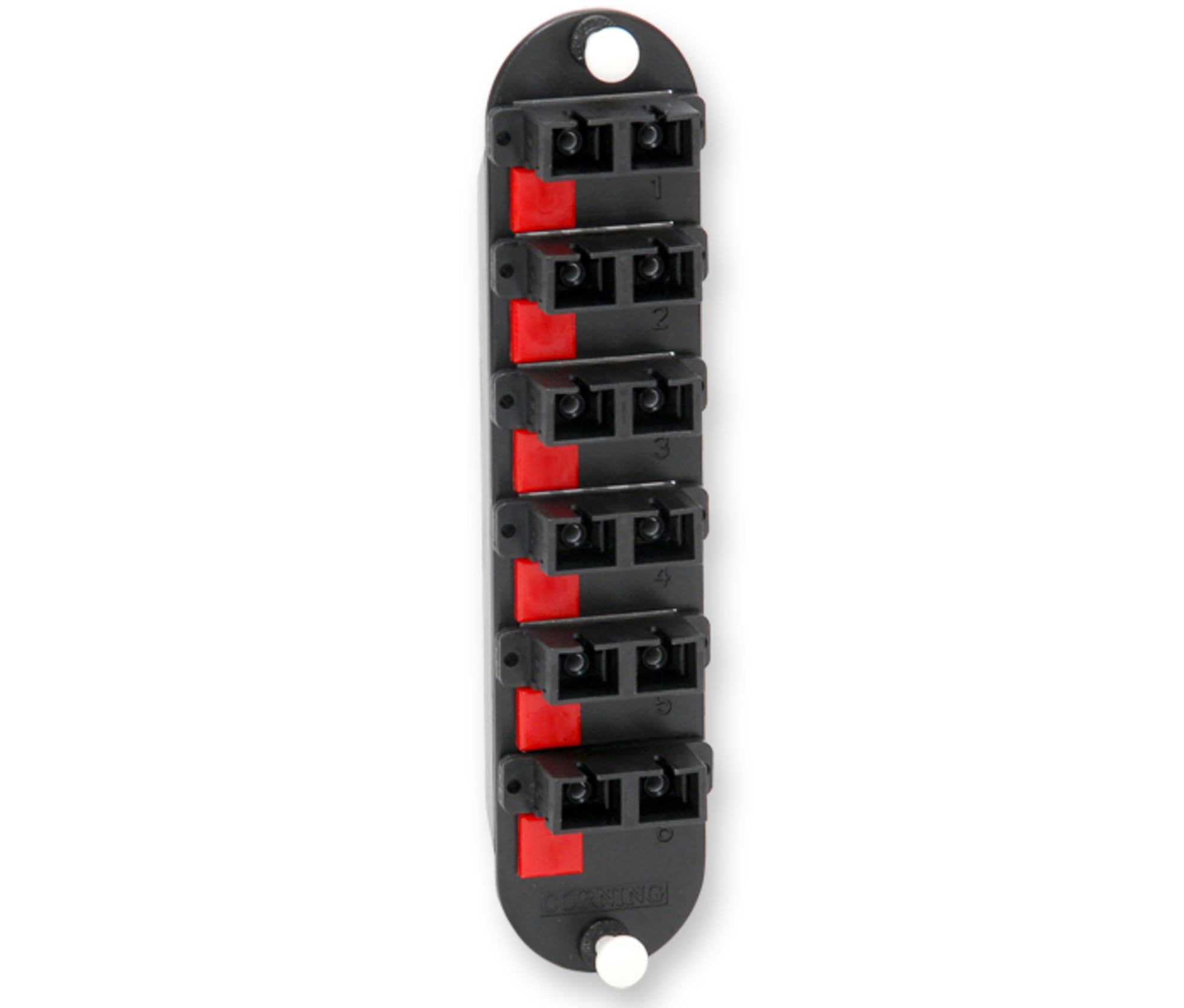 Corning CCH-CP12-G7 12-Fiber OM2 Multimode Fiber Optic Patch Panel with SC Adapters - 50mm Closet Connector Housing for Data Center & Telecom Networks