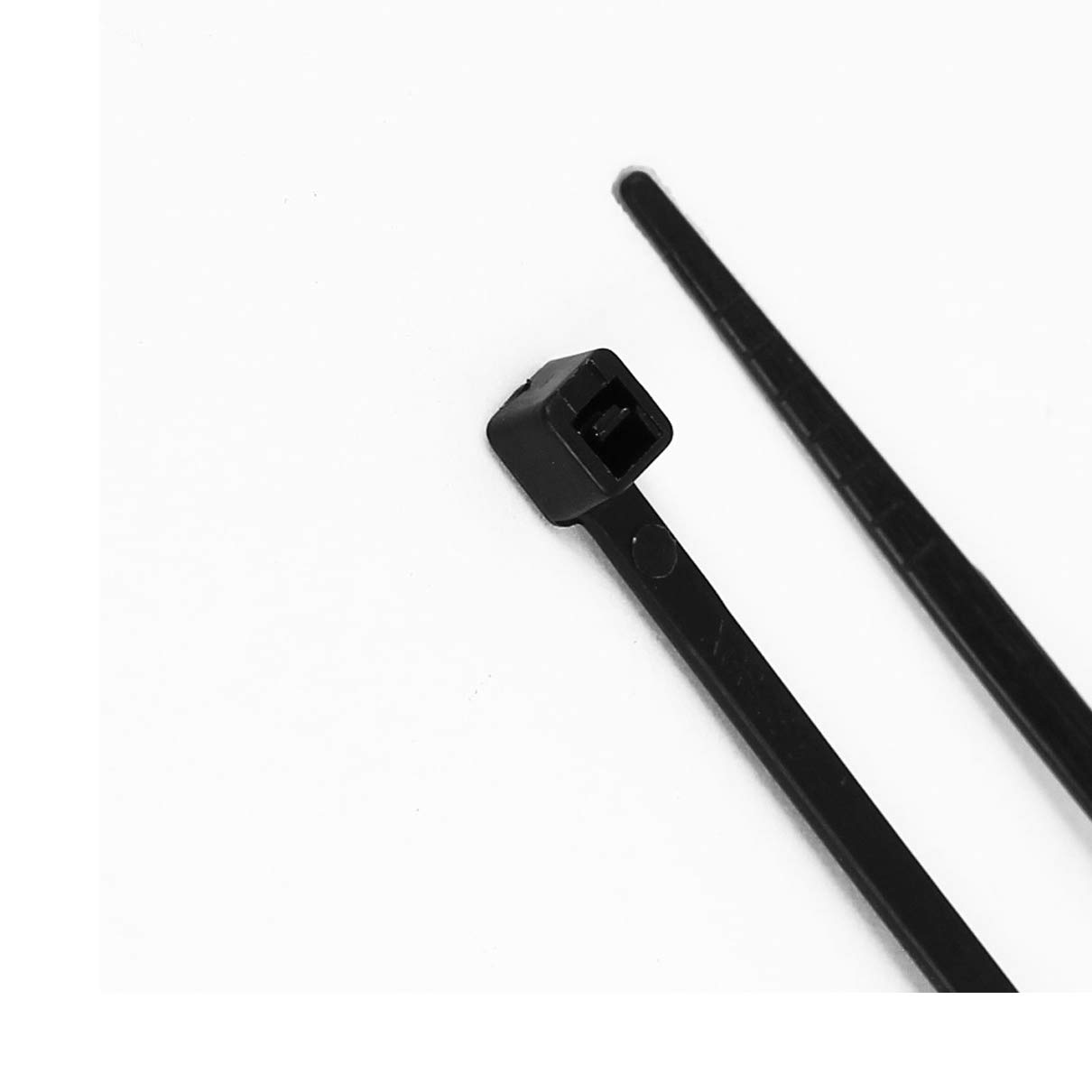 Nylon Self-Lock Cable Ties 140mm Black 100pcs - for Electrical Boxes & Conduit Wiring