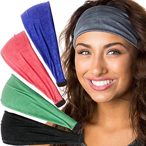 Crushed Black/Green/Coral/Grey/Royal Blue 5pk