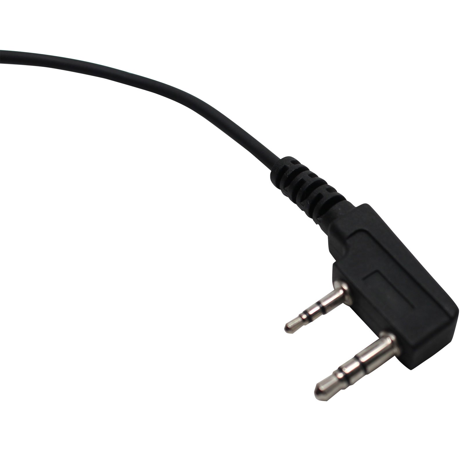 Upstart Replacement Battery & FBI Earpiece with PTT Microphone for Kenwood TK-3312 Radio - Acoustic Earphone Headset for Security Guards, Surveillance & Law Enforcement - Compatible with Kenwood TK-3312 Two-Way Radios (Ideal for Security Patrols, Event Staff & Emergency Responders)