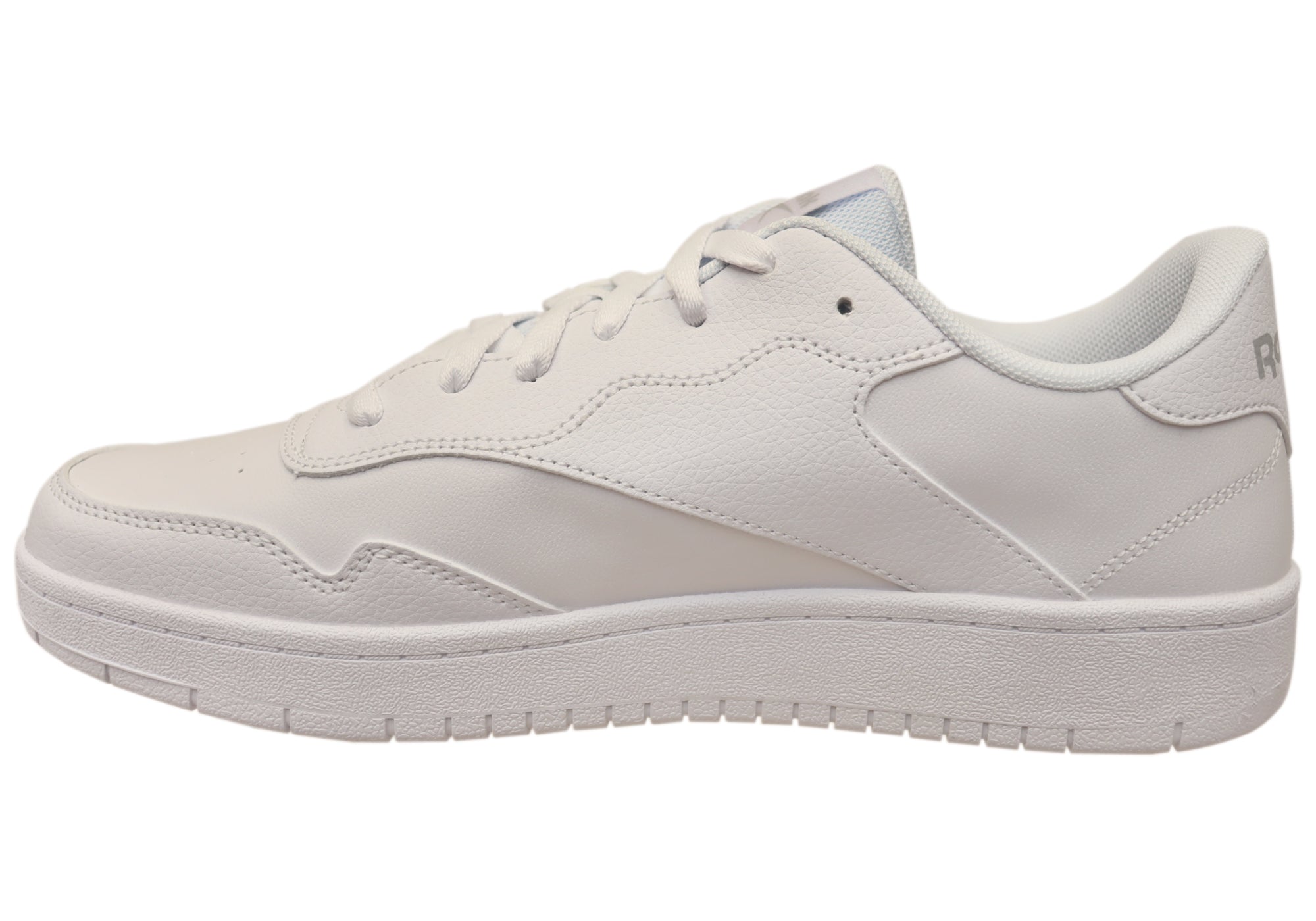 Reebok BB 1000 Women's Comfortable White Lace-Up Sneakers - Casual Walking Shoes for Workout, Gym & Everyday Wear