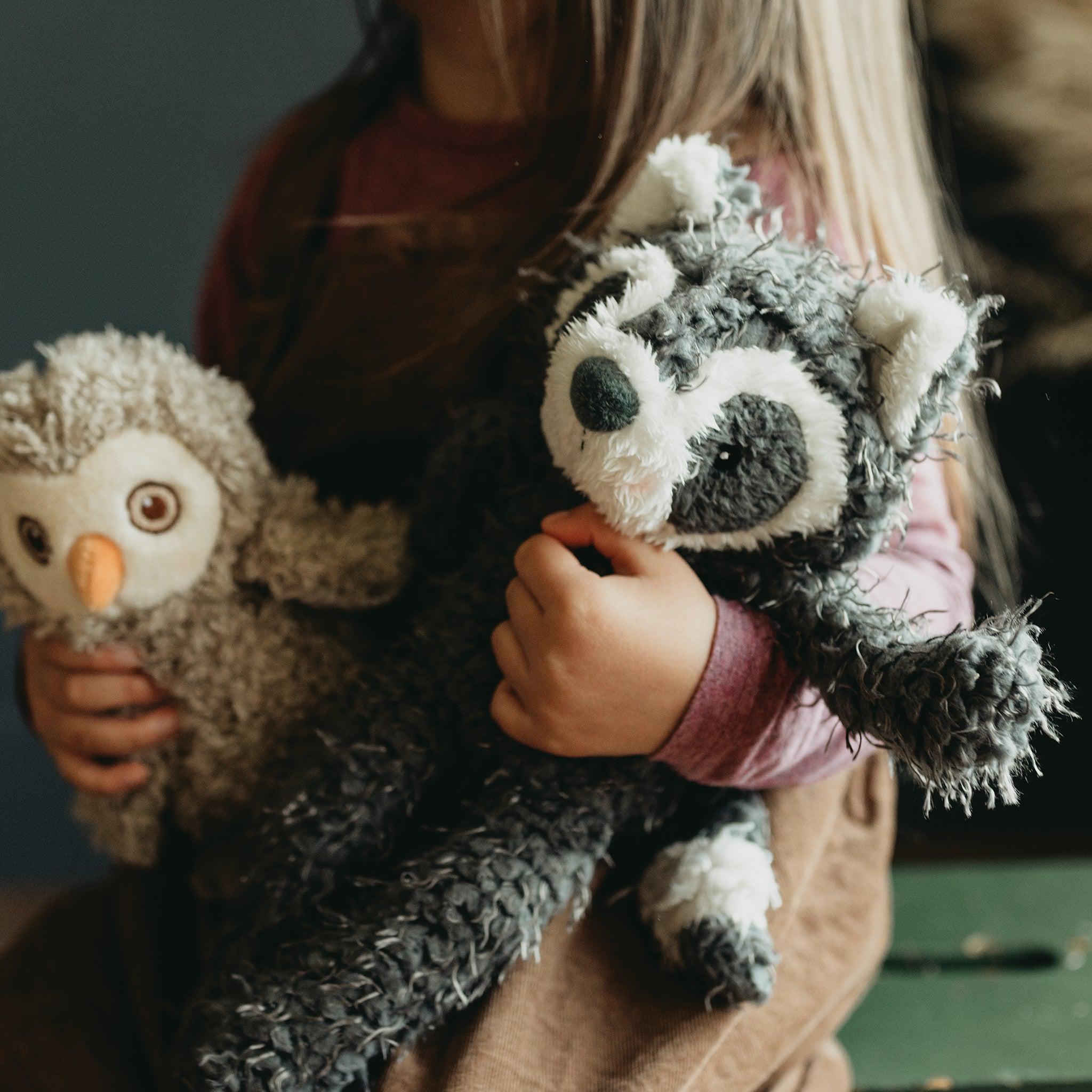 Roxy the Raccoon Plush Toy - Adorable Stuffed Animal for Kids & Collectors | Perfect for Cuddling, Gifts, and Nursery Decor