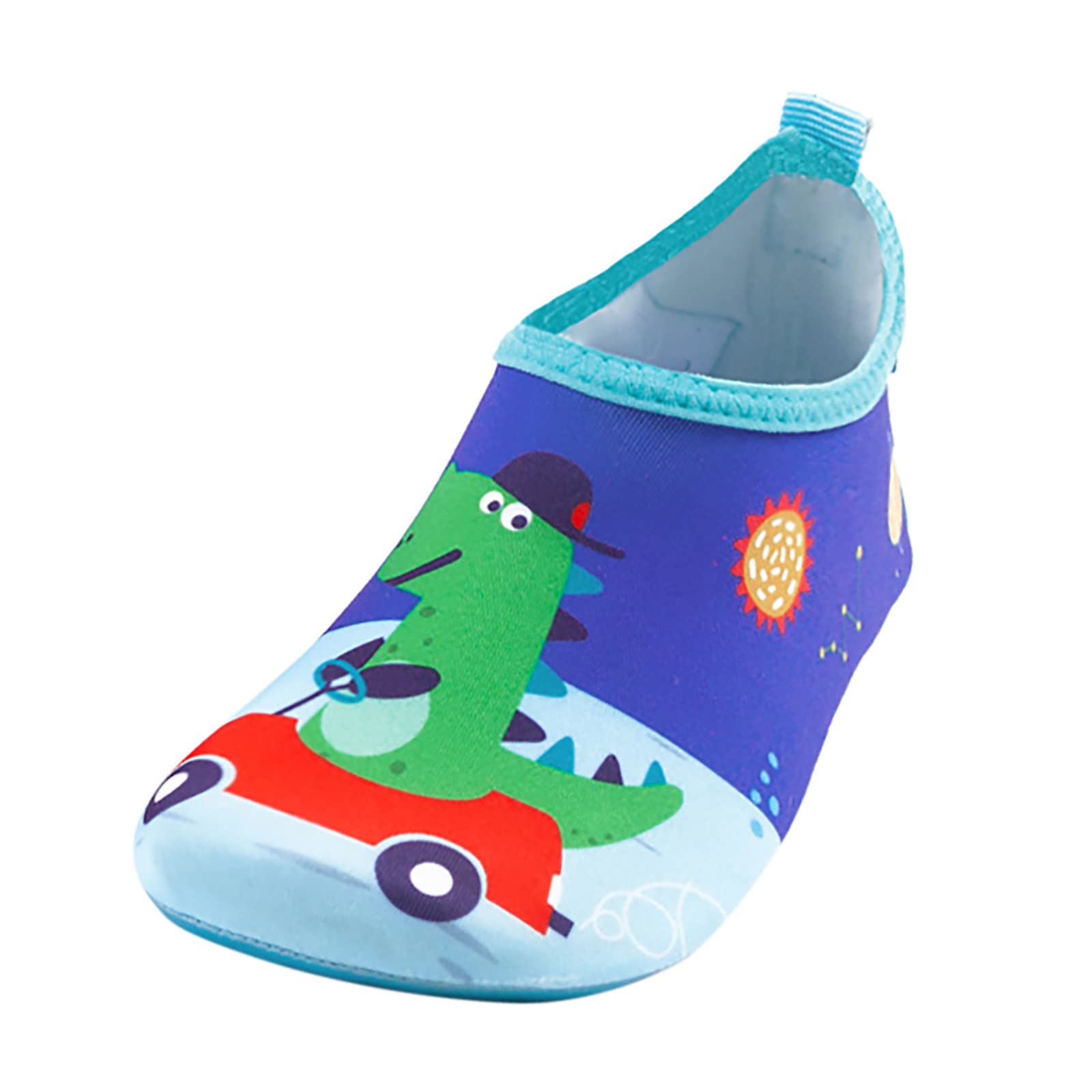**Toddler Kids Swim Shoes - Quick Dry Non-Slip Water Shoes for Boys & Girls - Barefoot Aqua Socks for Beach, Pool, Water Park & Sports Activities**