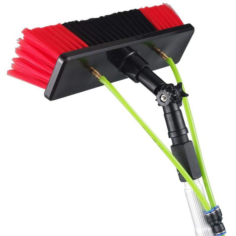 ZHANGYY Solar Panel Cleaning Kit - Telescopic Pole with Water Spray Brush for Photovoltaic Panels, Glass, Cars & Exterior Walls | Perfect for Home, RV & Commercial Solar Maintenance
