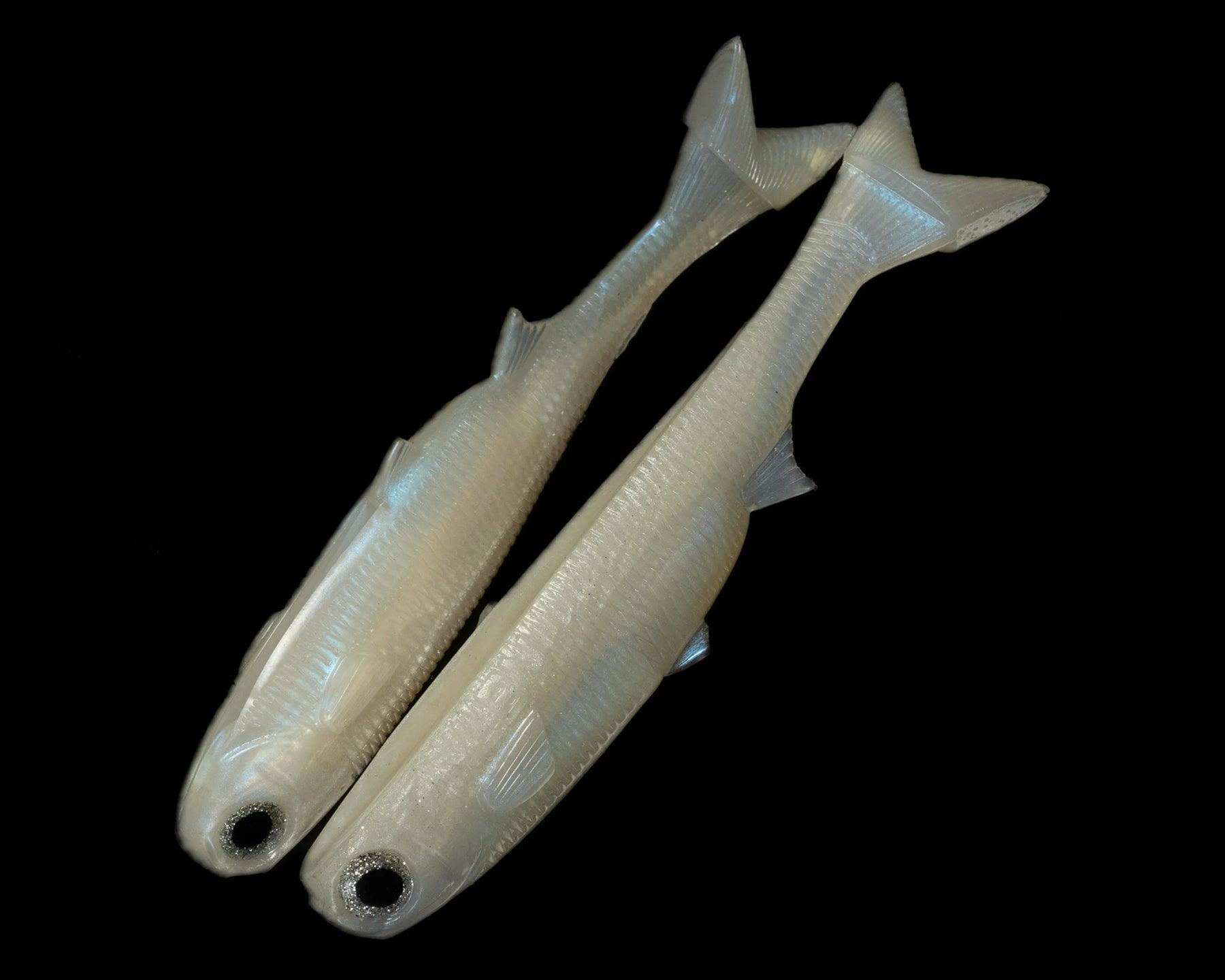 NLBN No Live Bait Needed K Tail Swimbait - Premium Soft Plastic Fishing Lures for Bass, Trout & Saltwater - Perfect for Kayak Fishing & Shore Casting
