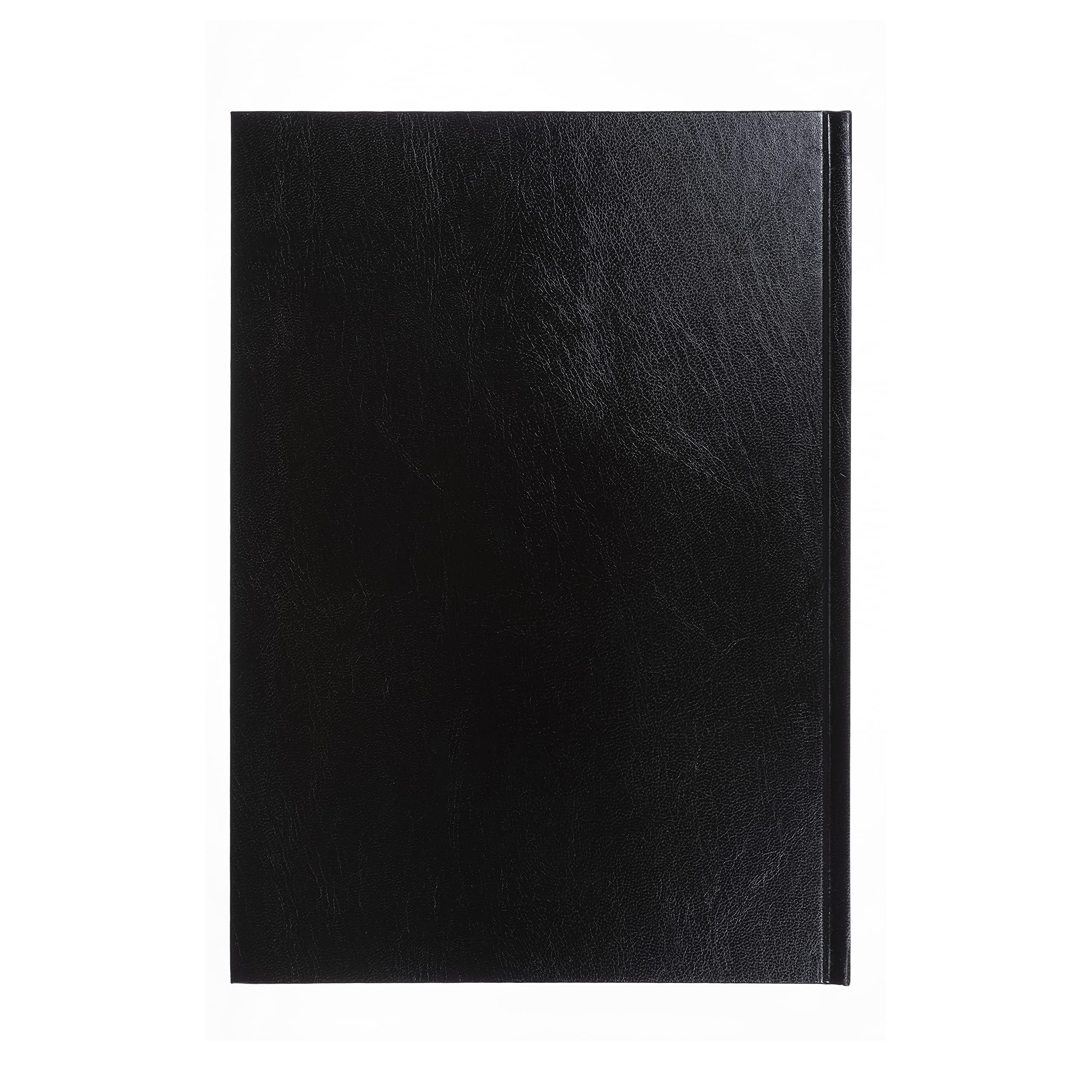 Collins Essential 2025 Business Diary - A4 Weekly Planner with Leathergrain Hardback Cover, Black (ESSA43.99-25) - Perfect for Office Professionals, Entrepreneurs & Students - Organize Meetings, Deadlines & Appointments Efficiently