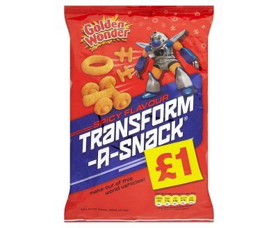 Golden Wonder Transform-A-Snack Spicy Flavor Snacks - 12 Pack (95g Each) | Crunchy Potato Crisps for Parties, Movie Nights & On-The-Go Snacking