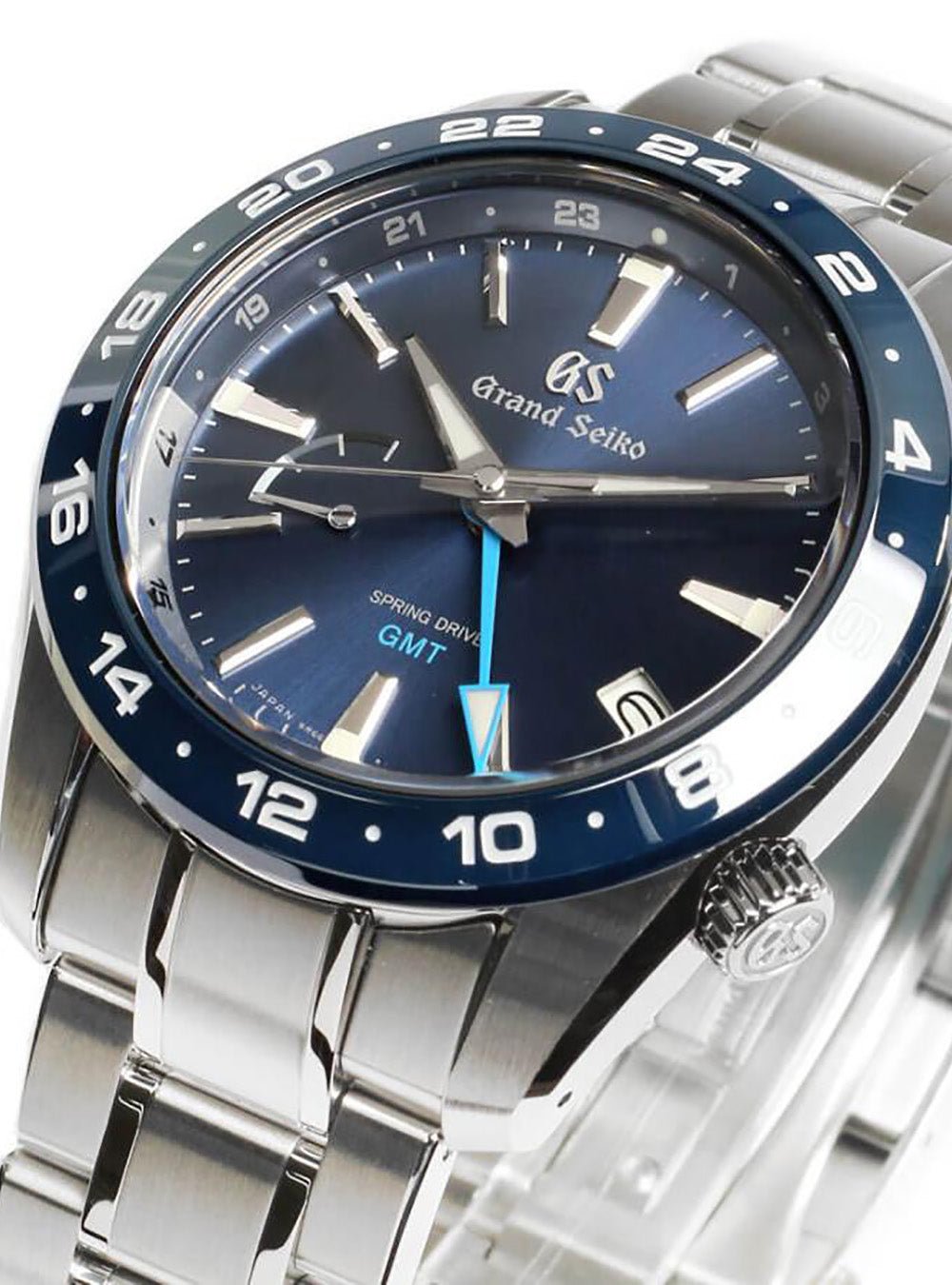 Grand Seiko SBGE255 Sport Watch - 9R Spring Drive Movement - Made in Japan - Luxury Automatic Diver's Watch for Men - Perfect for Professional Diving, Business Meetings & Special Occasions