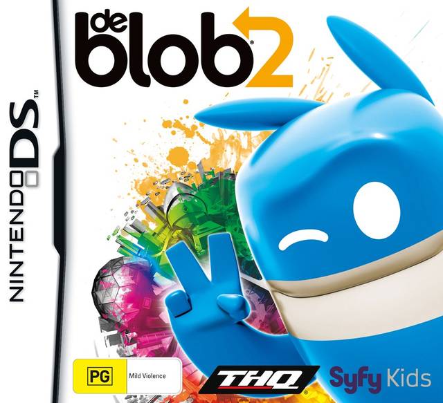 De Blob 2 Nintendo DS Game - PAL Version | Fun Puzzle Adventure for Kids & Adults | Perfect for Travel & Family Game Nights