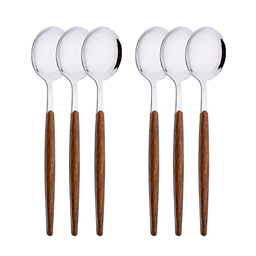 6Pcs Dinner Spoon