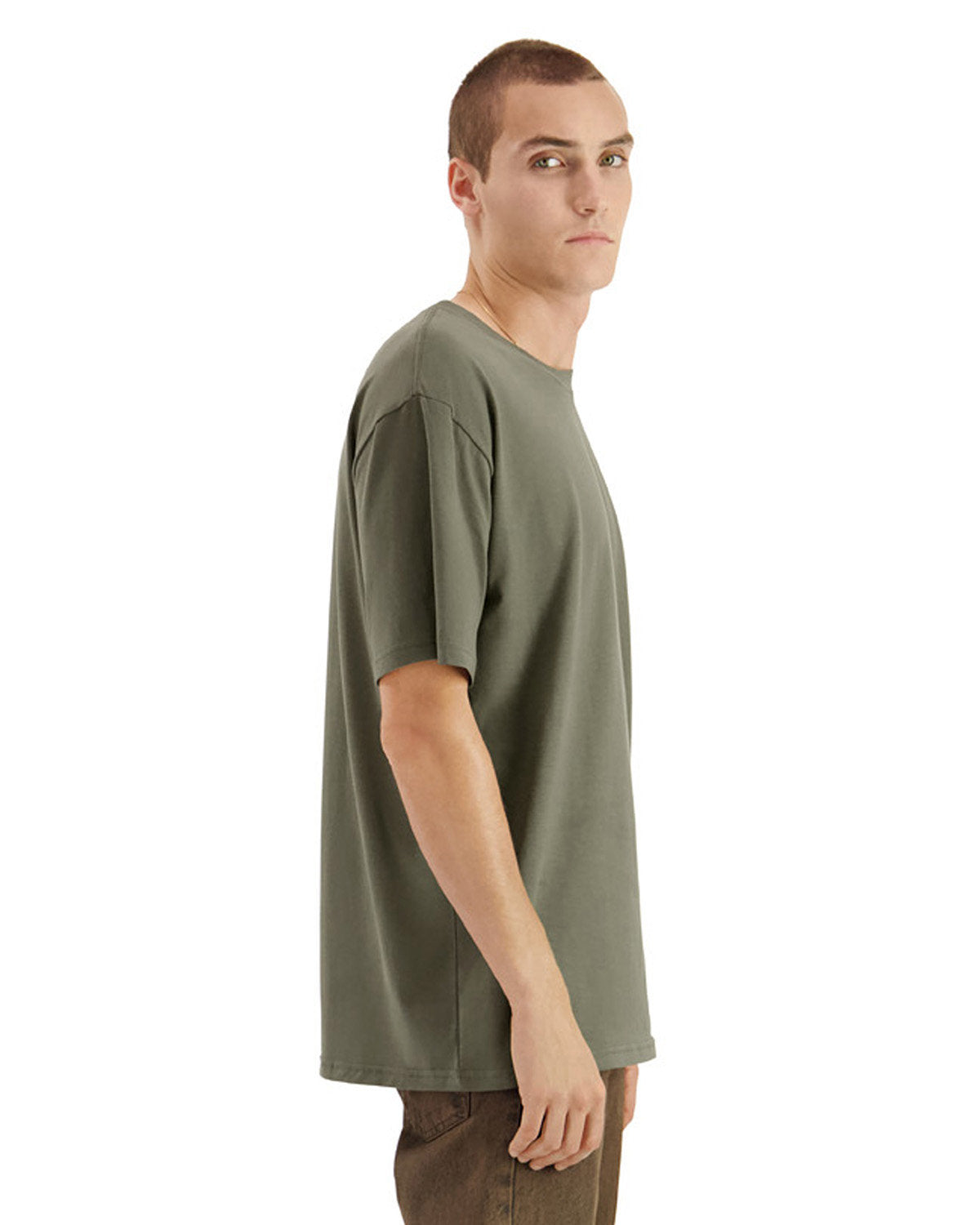 American Apparel 5389 Unisex Sueded T-Shirt - Soft & Comfortable Cotton Tee for Men & Women - Perfect for Casual Wear, Layering & Everyday Outfits