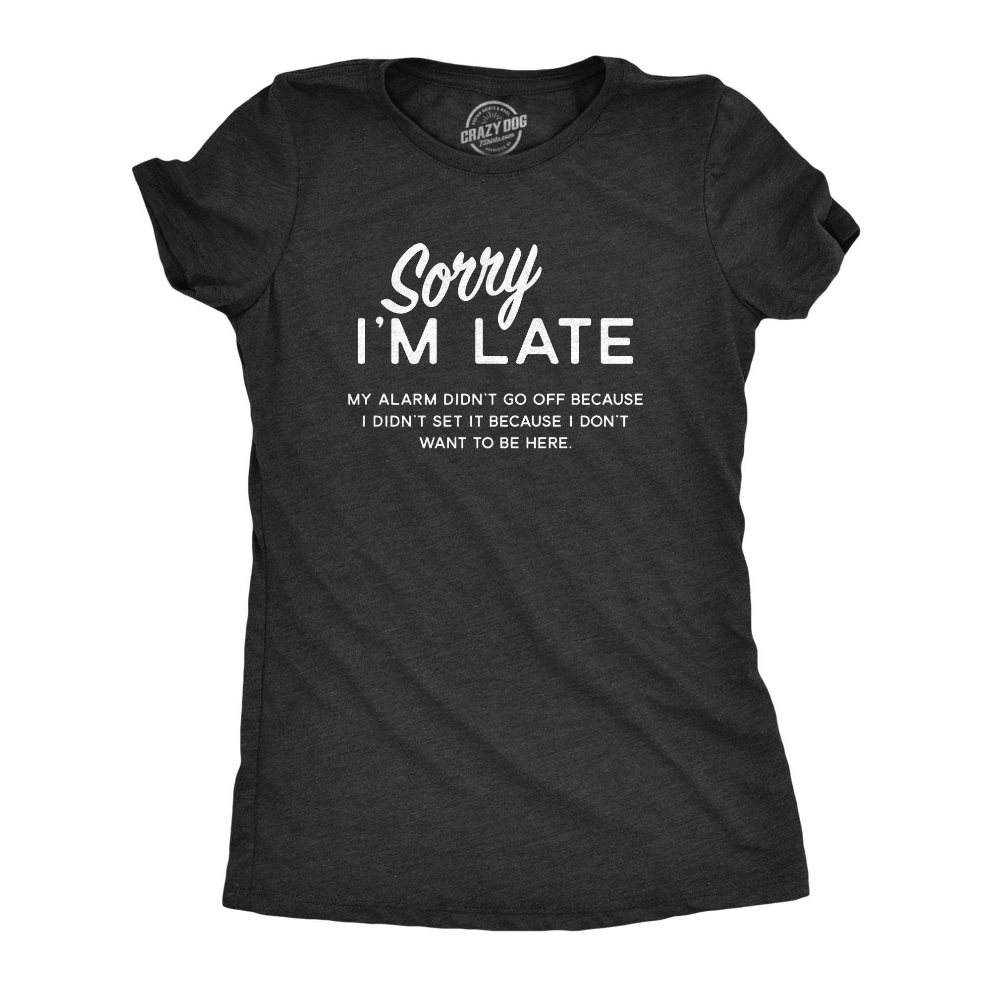 Funny Sarcastic T-Shirts for Women - Trendy Graphic Tees with Humorous Sayings - Perfect for Casual Wear, Girls' Night Out & Everyday Outfits