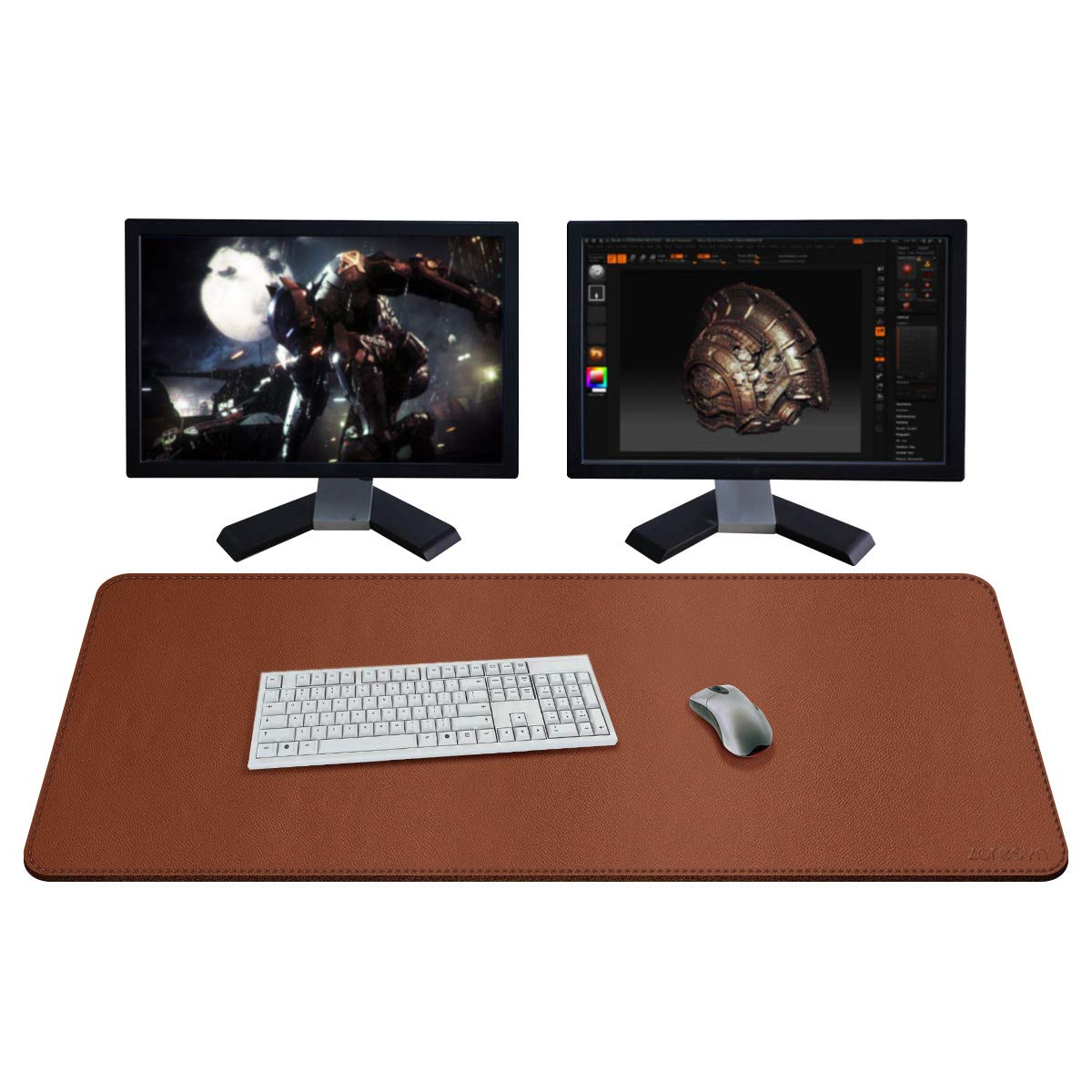 XXL PU Leather Desk Mat 43.3