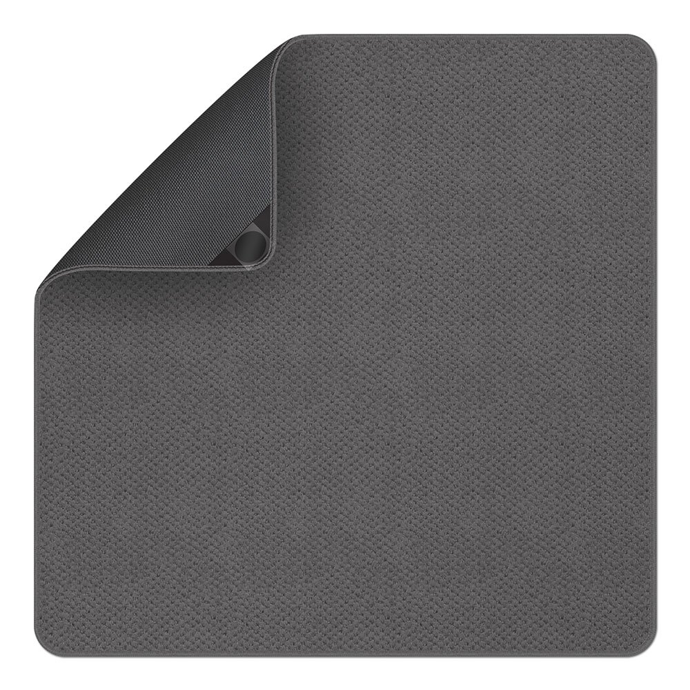 Non-Slip Stair Landing Rug - Gray 3x3 Feet - Washable & Durable Carpet for Home, Stairs, Entryway - Perfect for High Traffic Areas & Pet-Friendly Spaces