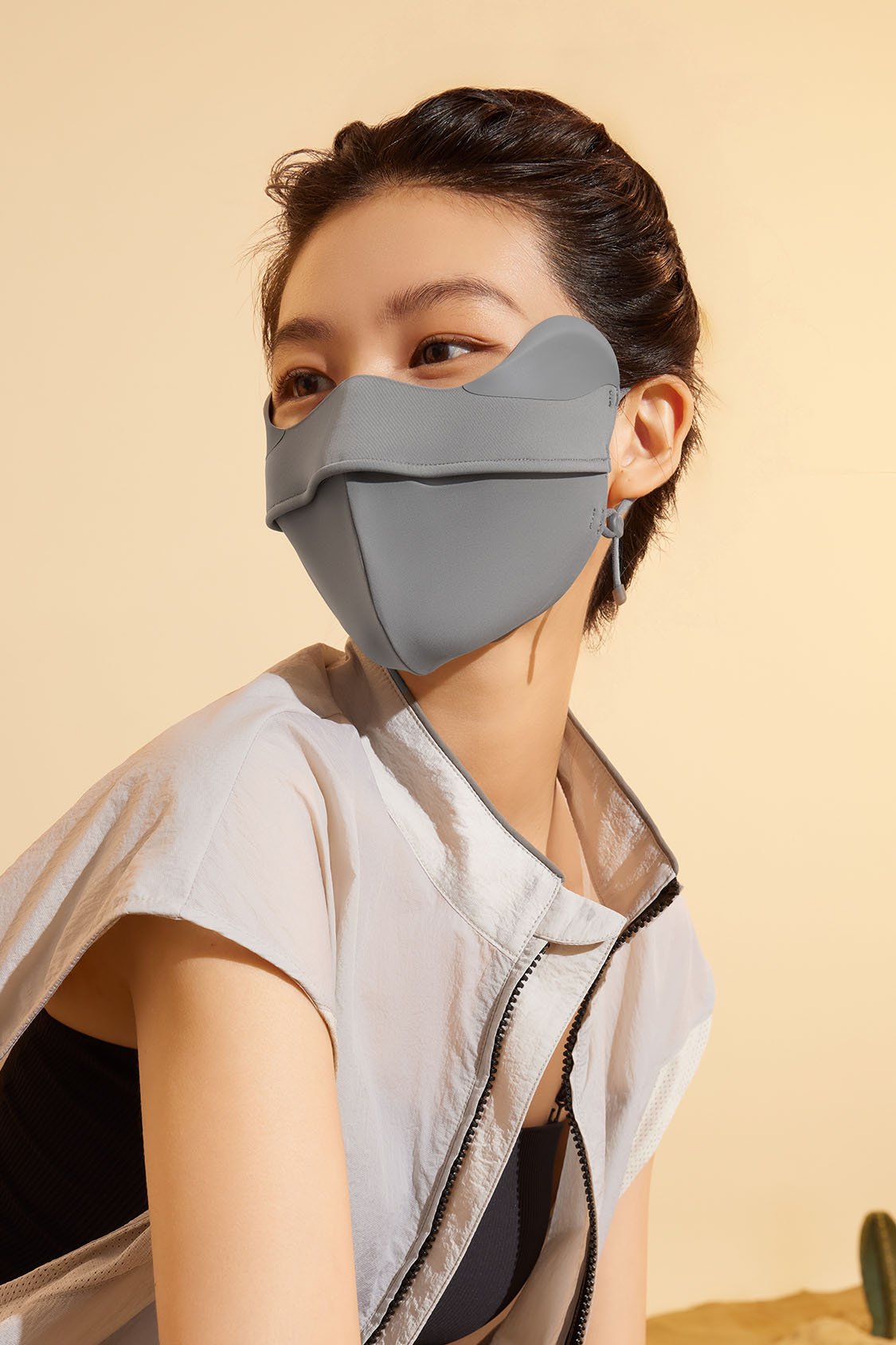 UPF 1400+ Anti-Riot Mask with Super Eye Protection & Sunscreen - Tactical Safety Gear for Outdoor Activities, Riot Control & Sun Protection