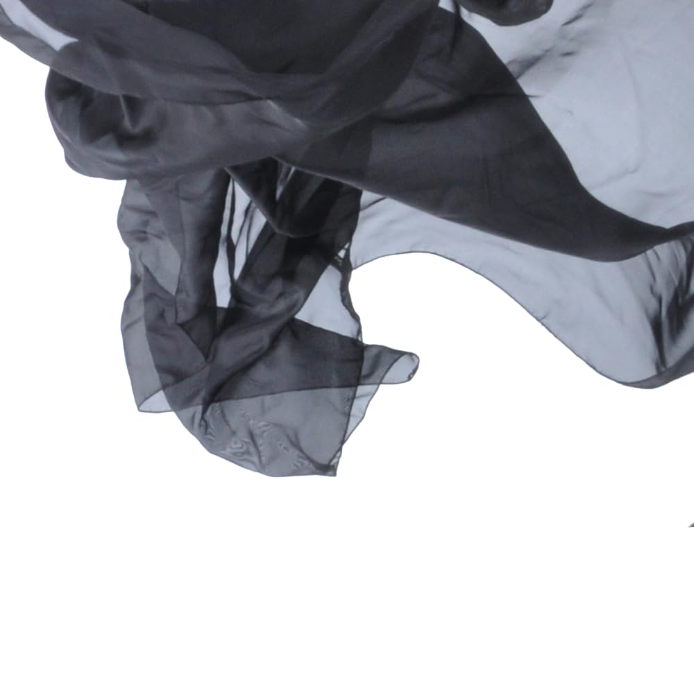 Lightweight 100% Chiffon Belly Dance Scarf - Handkerchief Veil for Performances, Weddings, Parties & Yoga Accessories