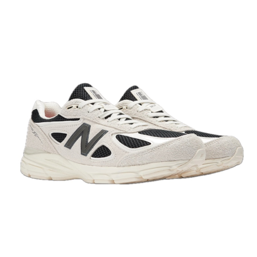 New Balance 990v4 MiUSA Joe Freshgoods 1998 Intro White Black Sneakers - Premium Running Shoes for Men & Women - Perfect for Jogging, Gym Workouts & Casual Streetwear Fashion