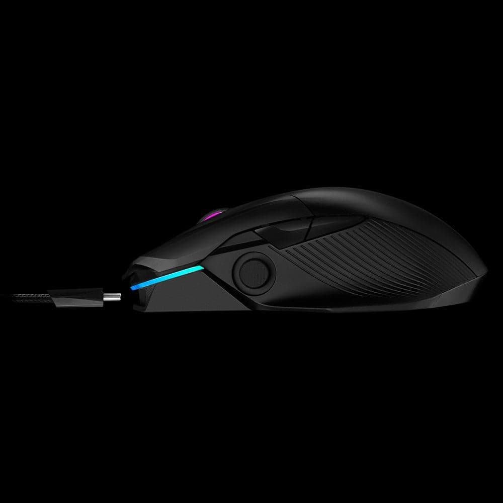ASUS ROG Chakram Wireless RGB Gaming Mouse with Qi Charging - 2 Year Warranty - Perfect for FPS, MOBA & Esports Gaming