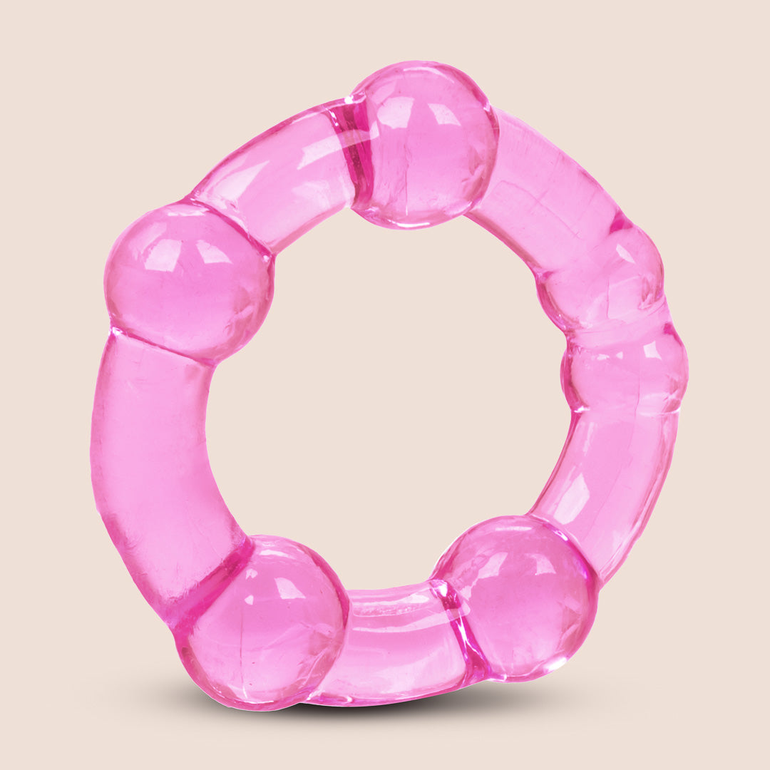 Premium Silicone Cock Ring Set by CalExotics - 3 Pack Stretchy Penis Rings for Enhanced Pleasure & Performance | Perfect for Couples & Solo Play, Intimate Gifts, and Spicing Up Your Sex Life
