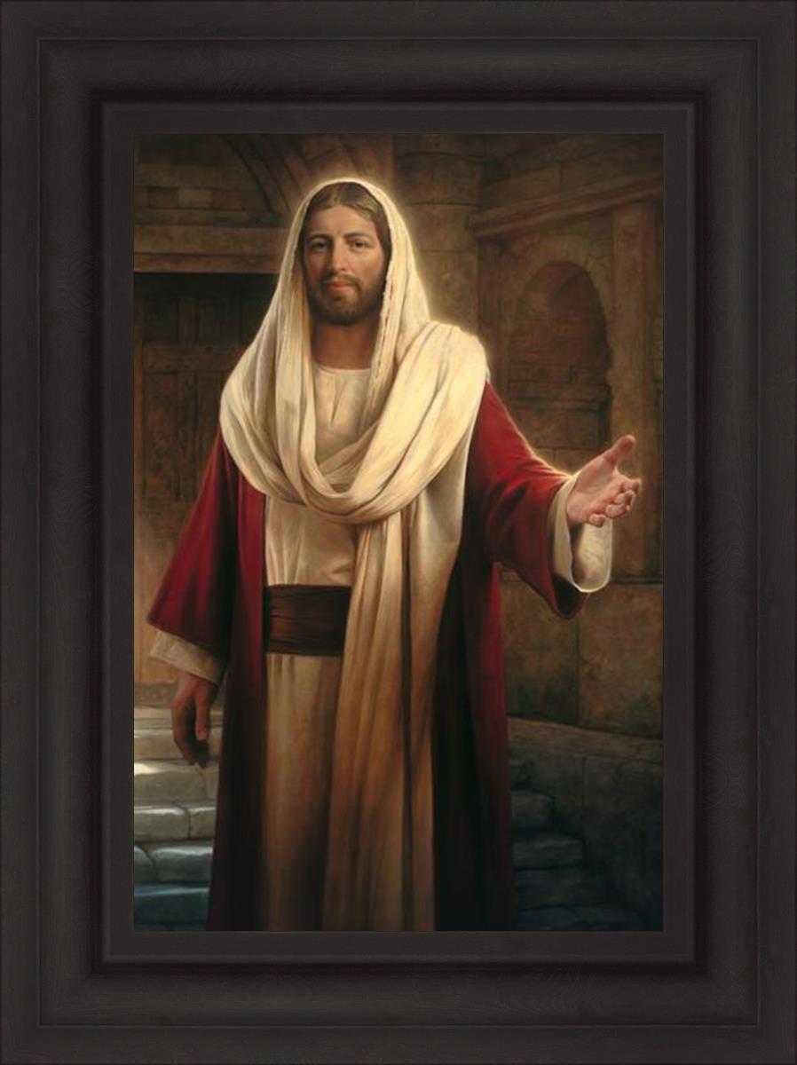 Come Follow Me by Howard Lyon - Inspirational Christian Art Print for Home, Church & Office Decor