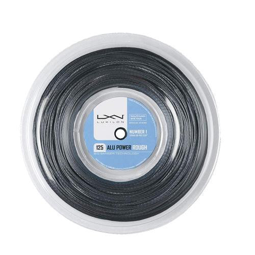 Luxilon Alu Power Rough 125 Tennis String Reel - 100m Spool | Premium Polyester String for Tennis Rackets | Perfect for Competitive Play & Stringing Professionals