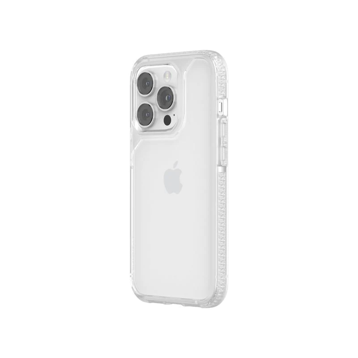 Griffin Survivor Strong Clear Case for iPhone 14 Pro - Military-Grade Protection, Shockproof & Scratch-Resistant Cover - Perfect for Outdoor Adventures, Work & Daily Use