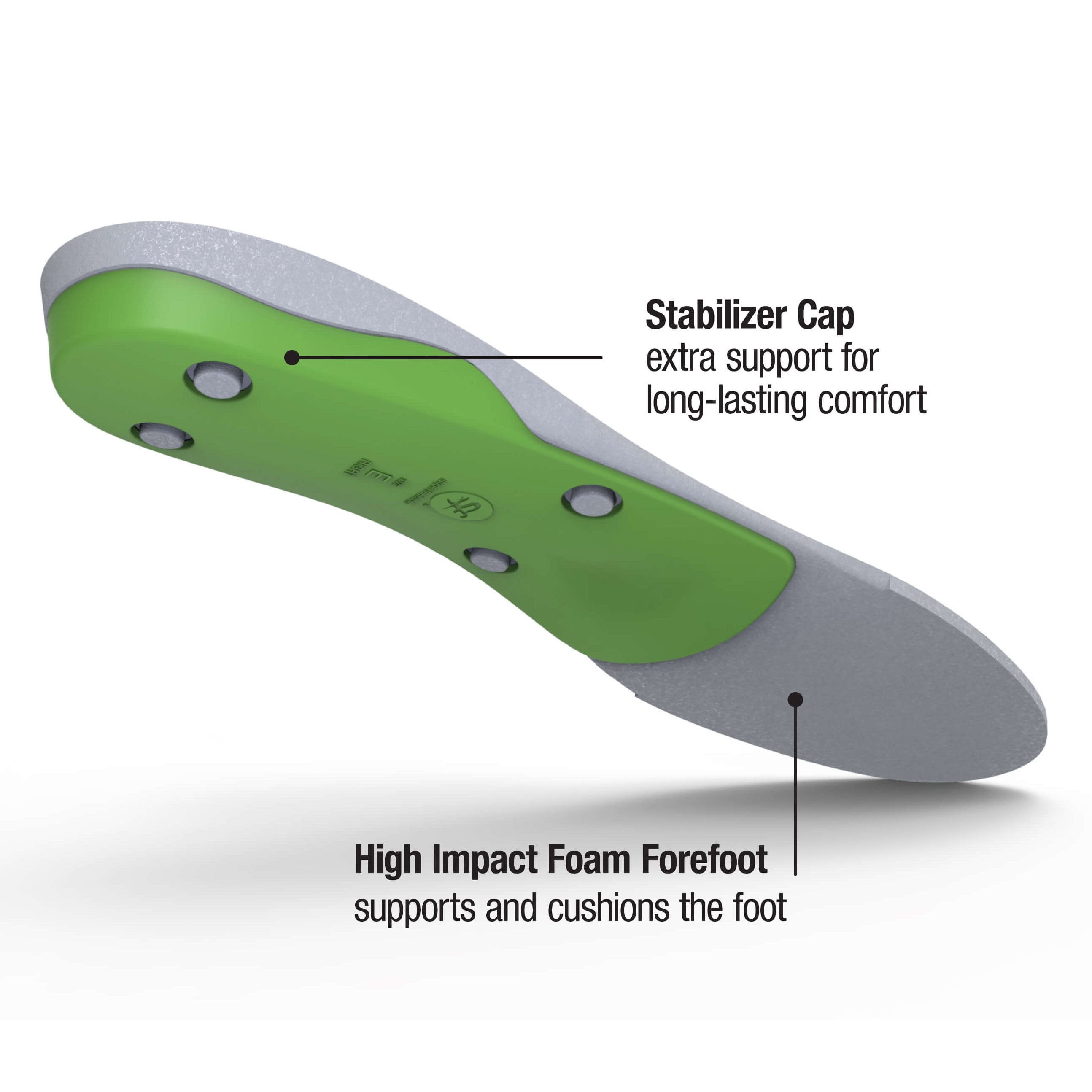 Green Superfeet Insoles - Premium Arch Support for Running, Hiking & Work Shoes – Comfortable Orthotic Insoles for Plantar Fasciitis Relief & Foot Pain