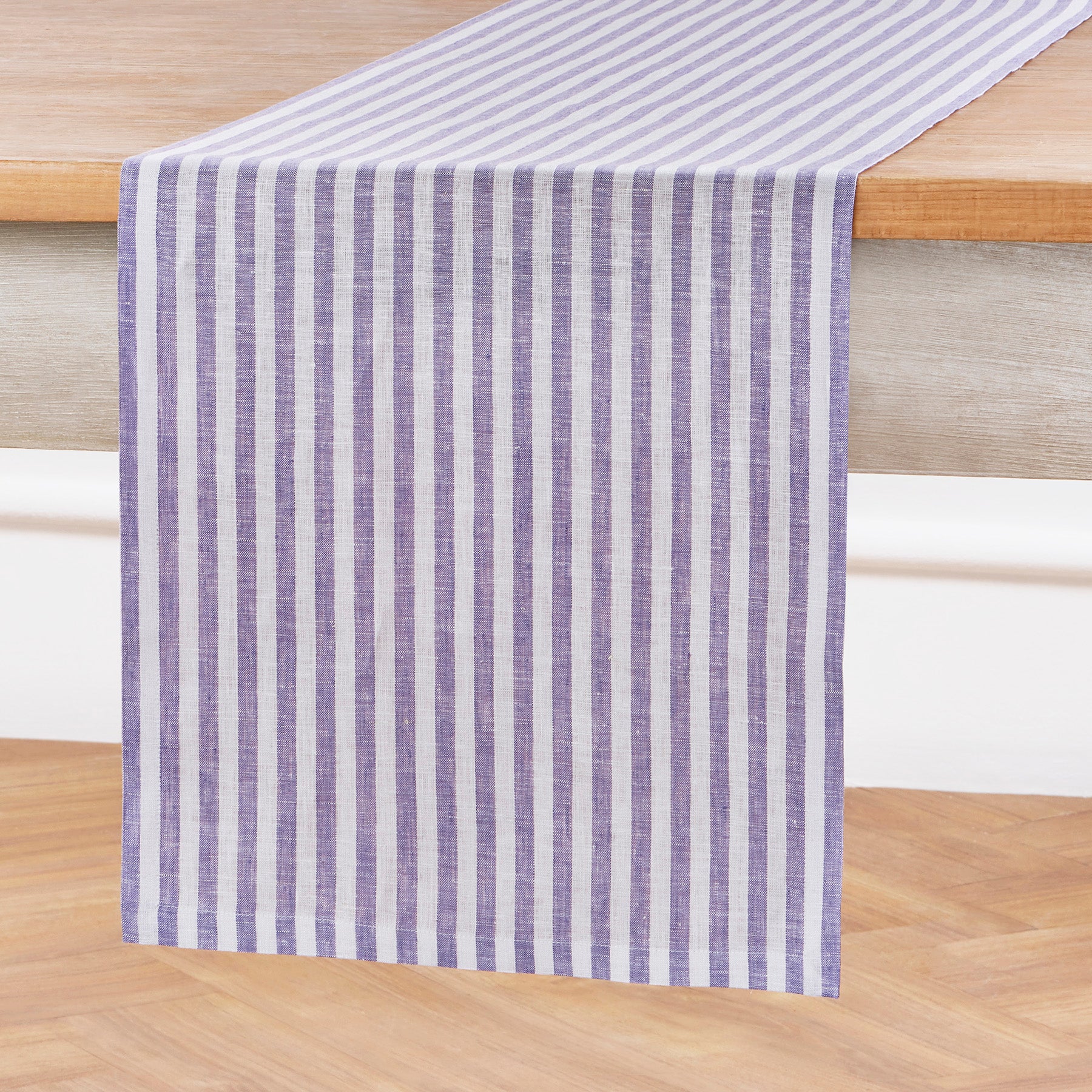 Amalfi Stripe Table Runner - Elegant Dining Decor for Weddings, Parties & Holiday Tablescapes