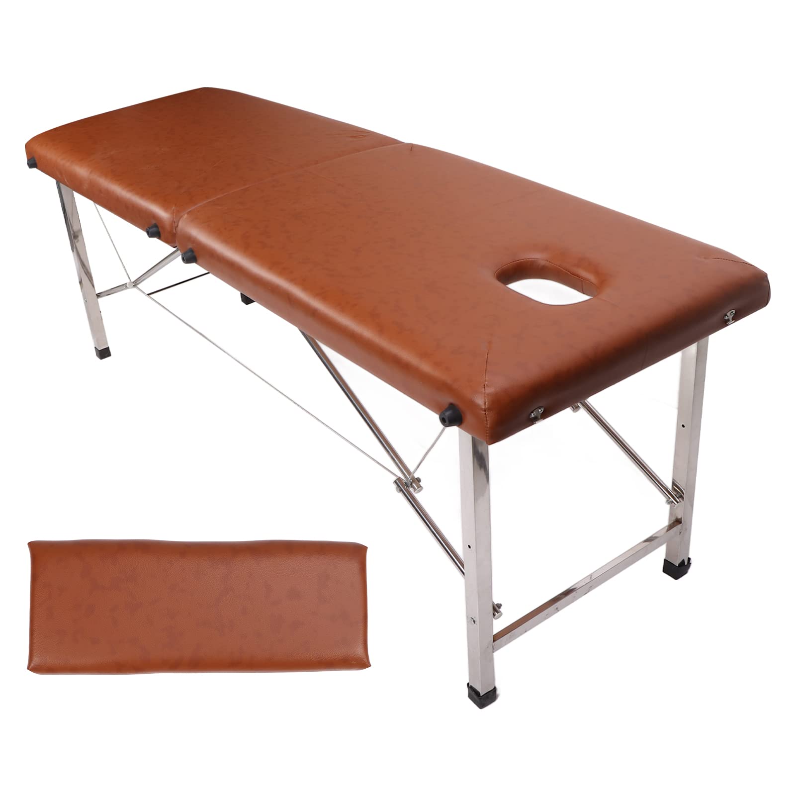 Professional Adjustable Portable Folding Massage Bed for Home Spa, Salon & Office - Relaxing Full Body Massage in Living Room, Bedroom or Therapy Room
