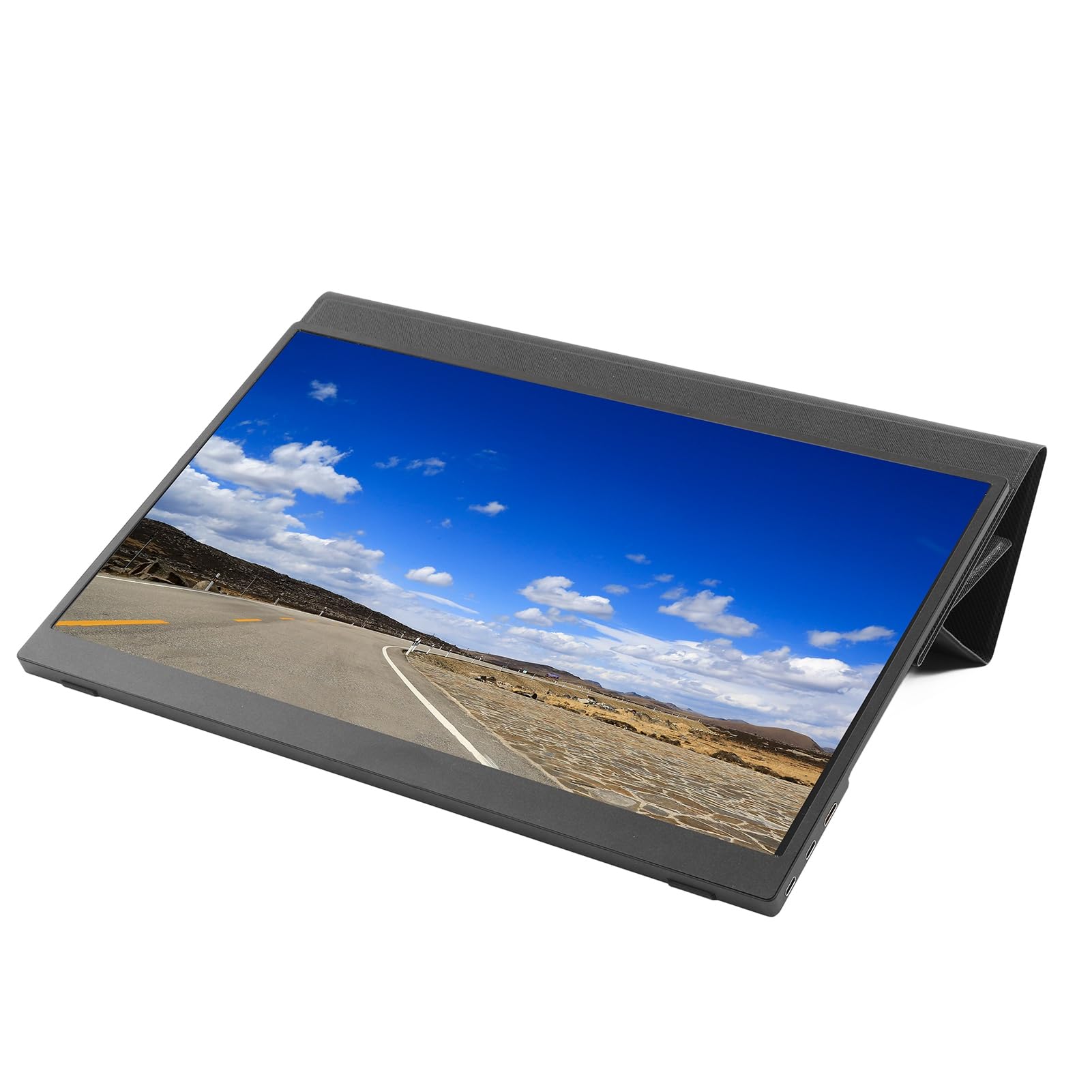 17.3 Inch USB-C Portable Monitor for Laptop & Phone - Slim Full HD IPS Screen, Plug & Play, Travel Monitor for Work, Gaming, and Entertainment