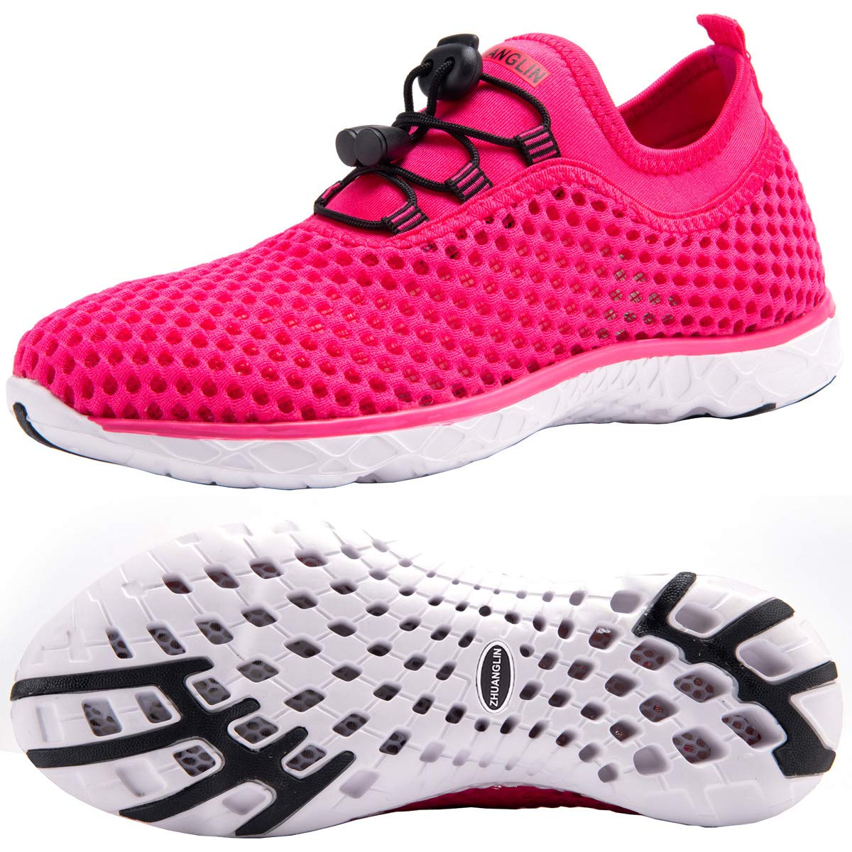 Women's Quick Drying Aqua Water Shoes - Lightweight Swim Shoes for Beach, Pool & Water Sports | Non-Slip Barefoot Water Shoes for Women