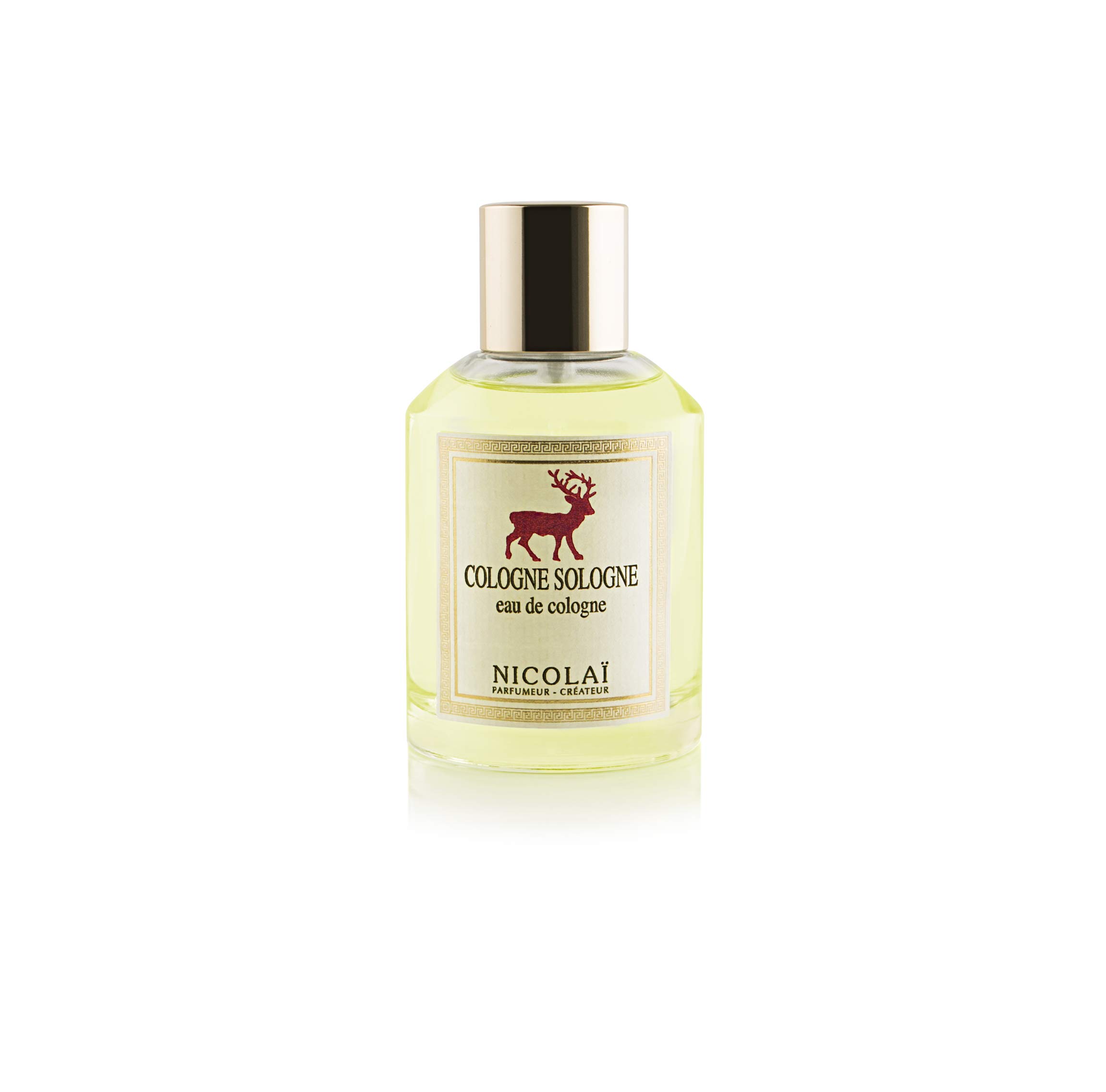 Nicolai Parfums Cologne Solonge - Stimulating Eau De Cologne Spray, 3.3 oz - Fresh Citrus Scent for Daytime Wear & Office Use