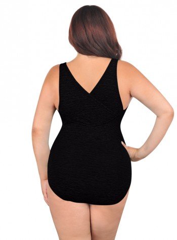 Krinkle Chlorine Resistant Women's Cross Back Tank - Quick Dry Swim Top for Pool, Beach & Water Sports | UV Protection & Comfort Fit