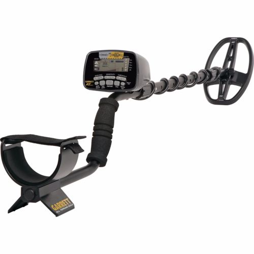 Garrett AT Gold Metal Detector with Waterproof Coil - Professional Gold & Metal Detecting Equipment for Treasure Hunting, Beach, Field & Outdoor Adventures