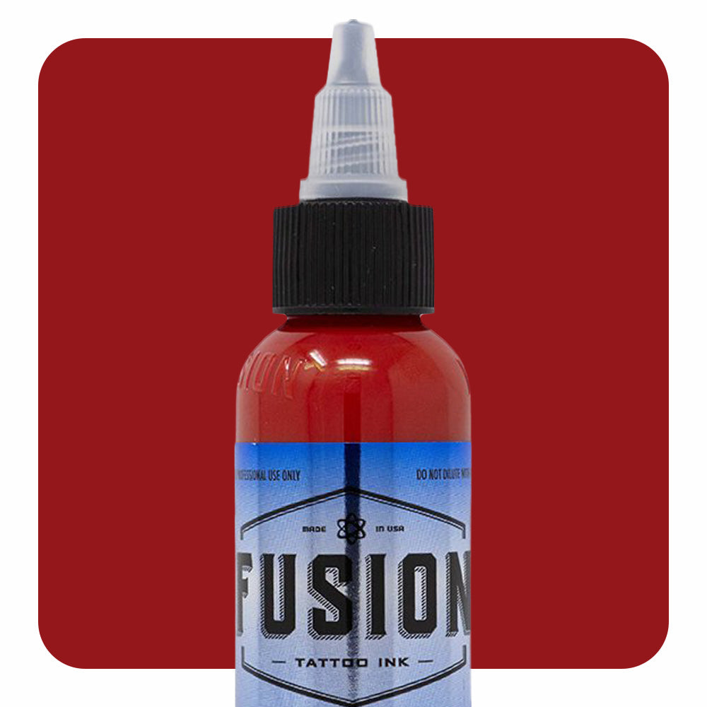 Premium Gradient Bright Red Tattoo Ink Set - 4 Pack (1oz Each) - Professional Body Art Ink for Tattoo Artists - Perfect for Sleeves, Cover Ups & Detailed Tattoo Designs