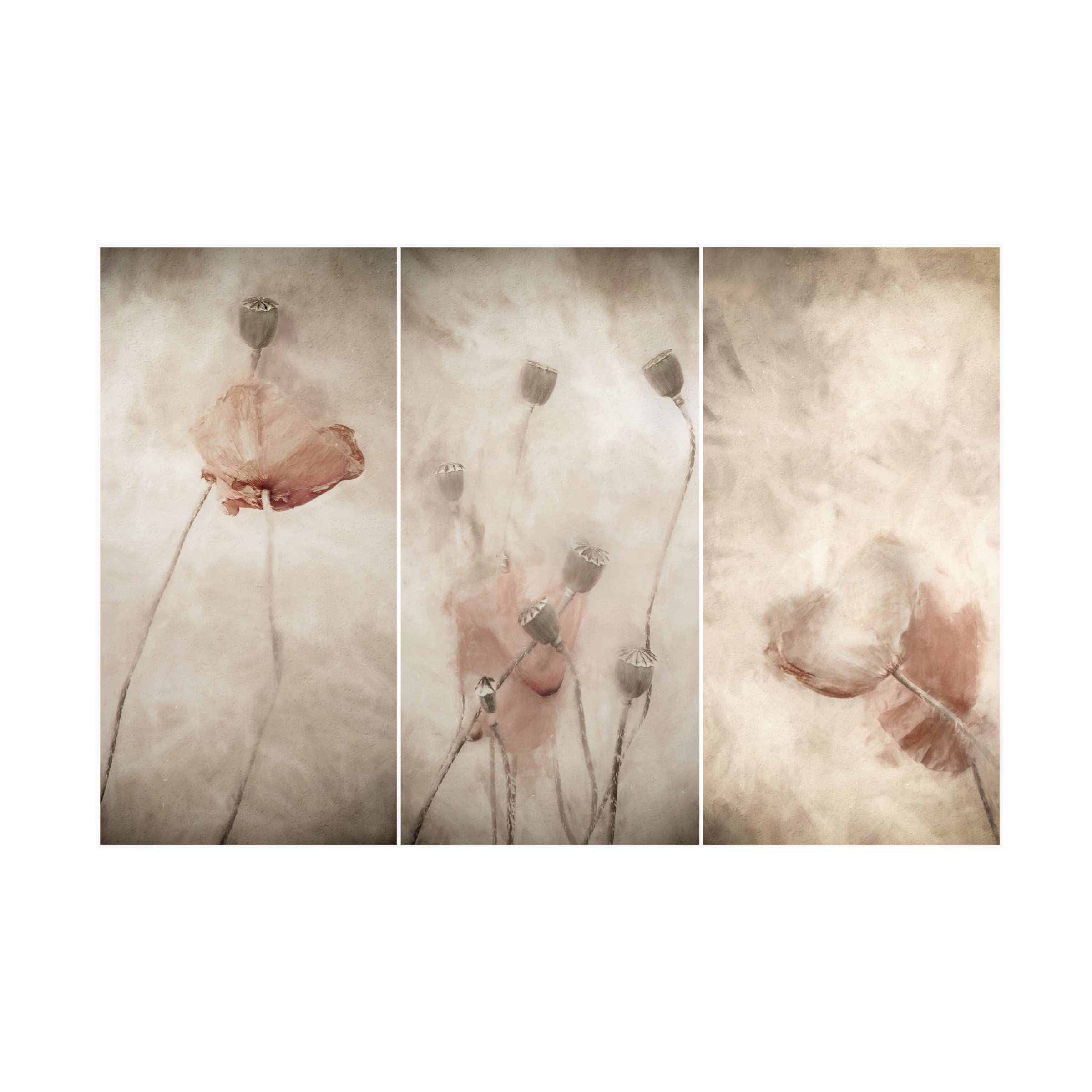 Trademark Fine Art 'Swaying Gentle In The Breeze' Canvas Wall Art by Gilbert Claes - Hand-Painted Landscape Painting for Living Room, Bedroom & Office Decor