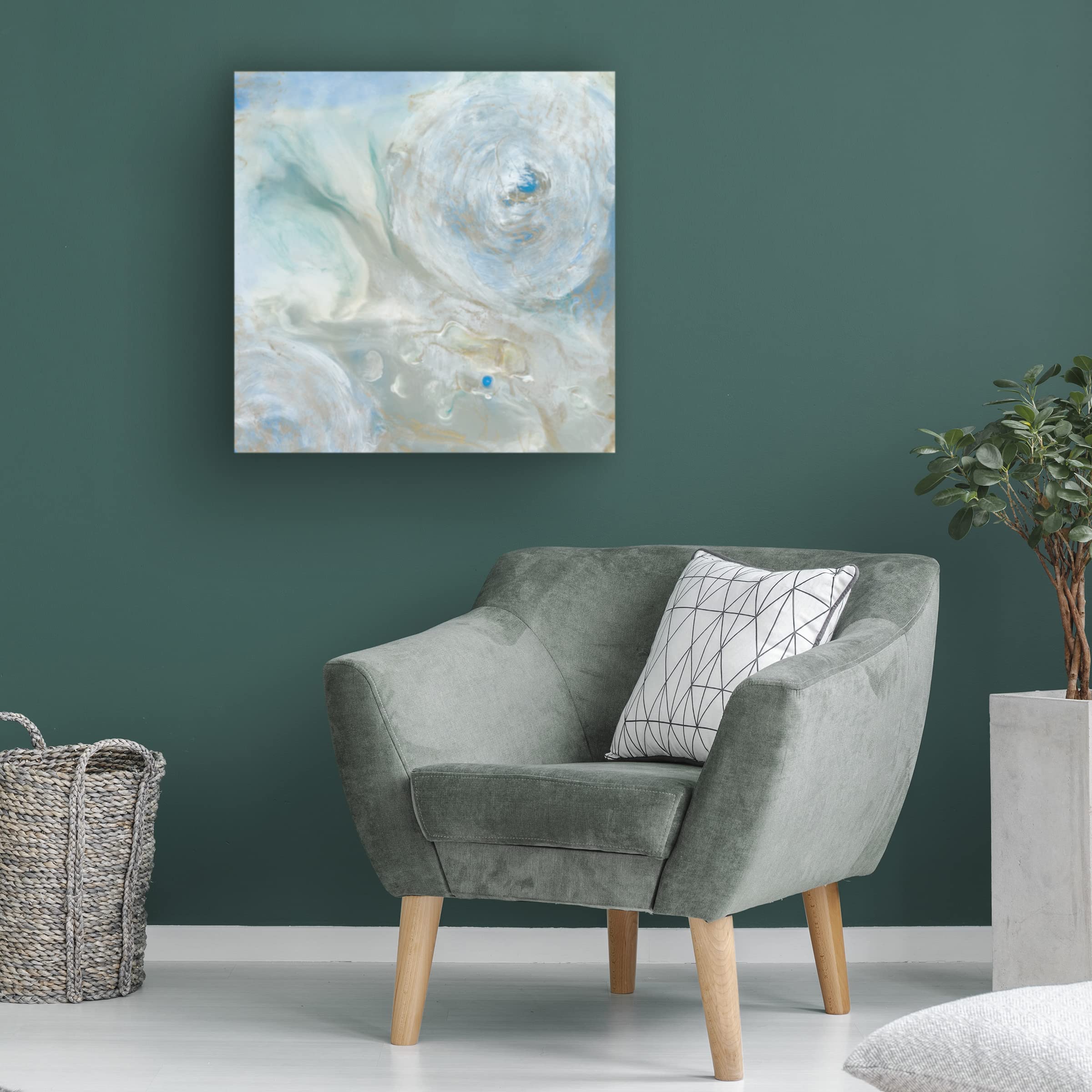 Trademark Fine Art 'Being One III' Canvas Wall Art by Lila Bramma - Modern Abstract Painting for Living Room, Bedroom & Office Decor