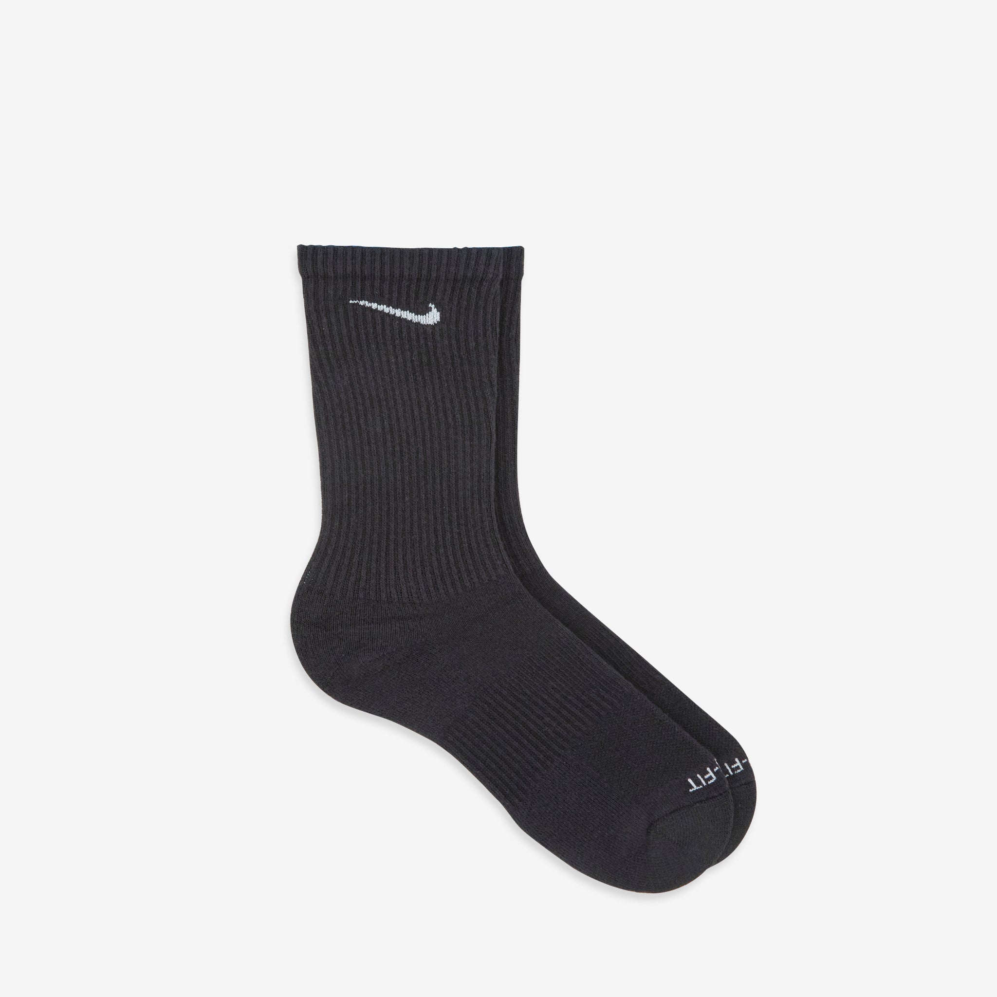 Premium Cushioned Training Crew Socks for Men & Women - Black & White | Comfortable Athletic Socks for Running, Gym, Workout & Everyday Wear