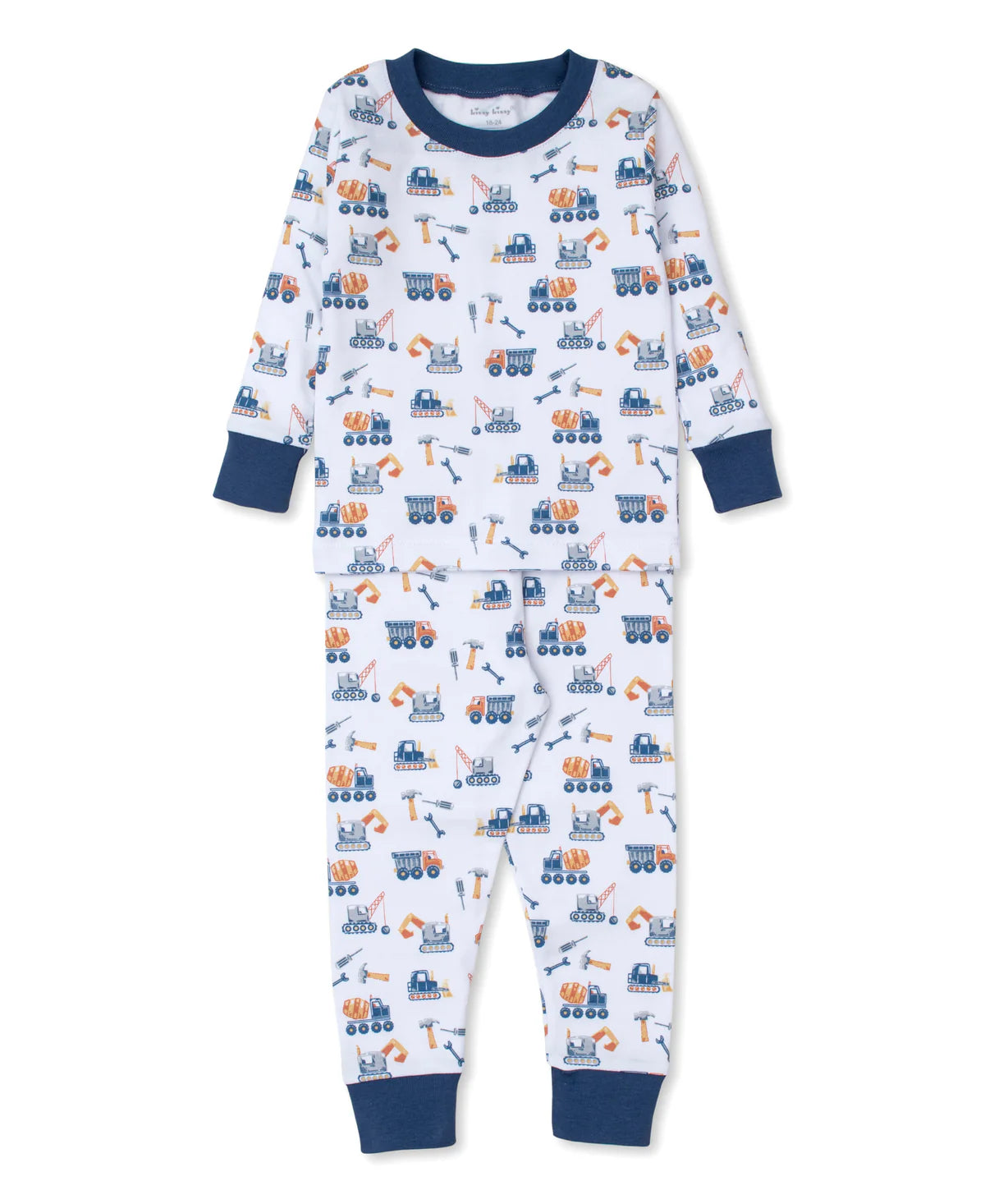 Construction Crew Pajama Set for Men - Comfortable & Durable Sleepwear - Perfect for Construction Workers, Truck Drivers & DIY Enthusiasts