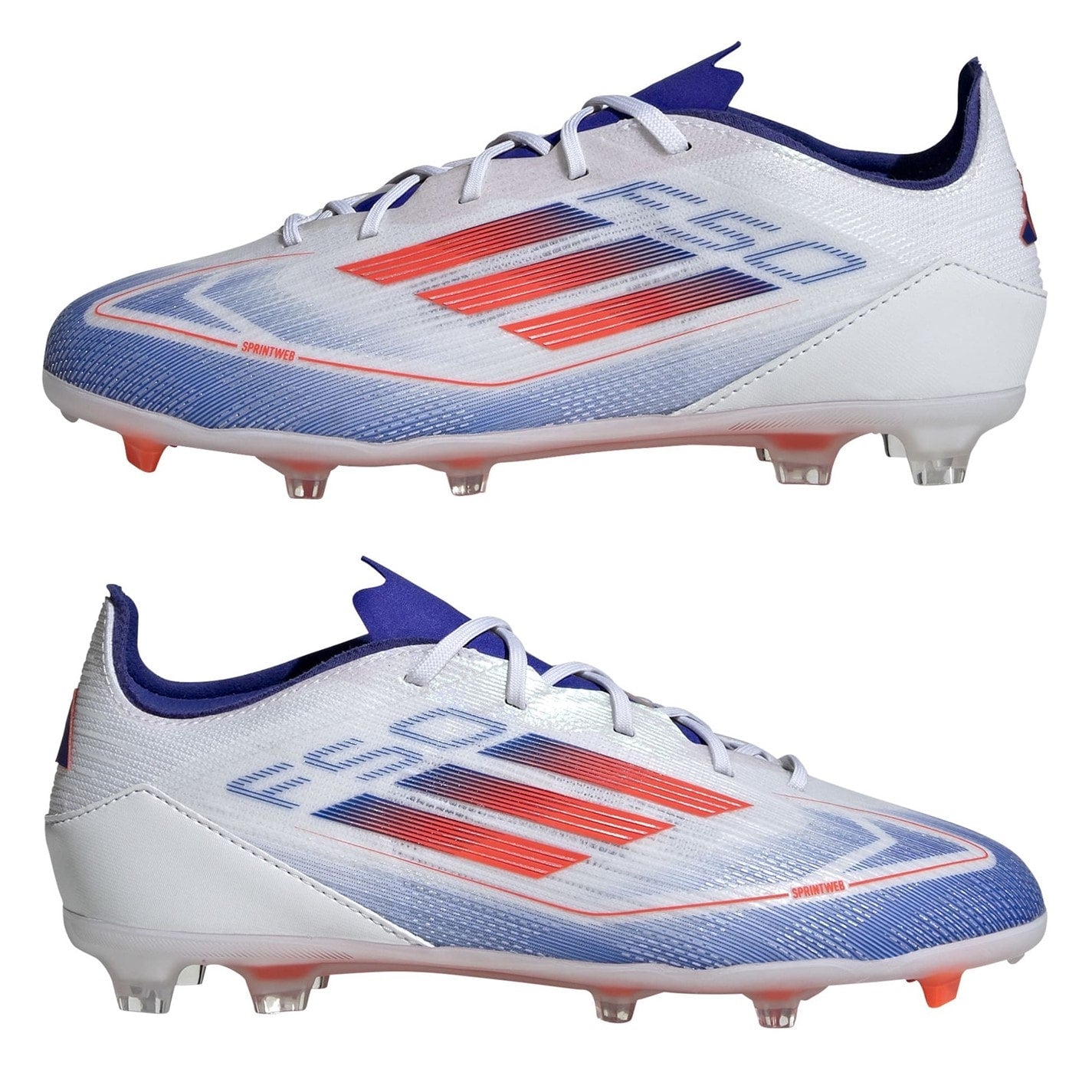 Adidas F50 Pro FG Kids Soccer Cleats - Lightweight Football Shoes for Youth & Children - Perfect for Grass Fields & Competitive Matches