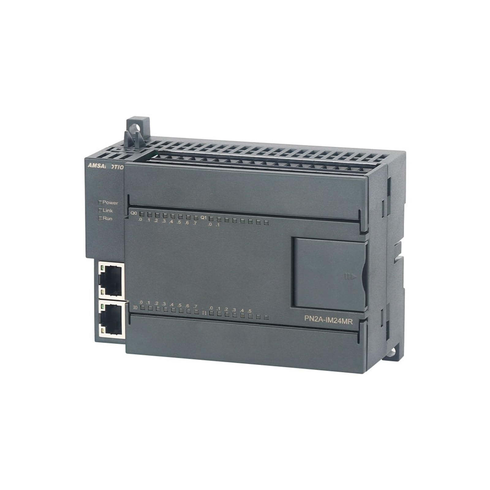 YUANFAHHH ProfiNET Ethernet Converter Module - ModBus Remote IO with 16 Digital Inputs/Outputs (PNP Transistor) - PN2A-IM24MR/PN2A-IM24TP for Siemens PLC - Industrial Automation & Smart Factory Applications