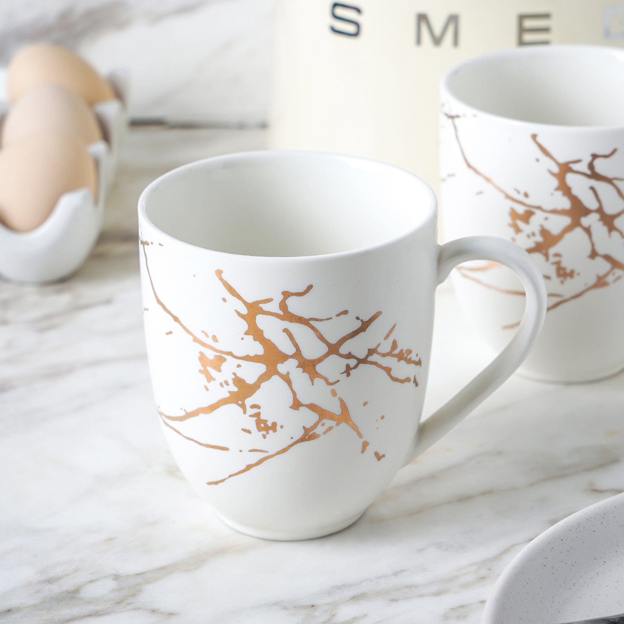Premium Zora Porcelain Coffee Mug - Elegant White Ceramic Tea Cup for Home & Office - Perfect for Morning Coffee, Afternoon Tea, or Gift Giving