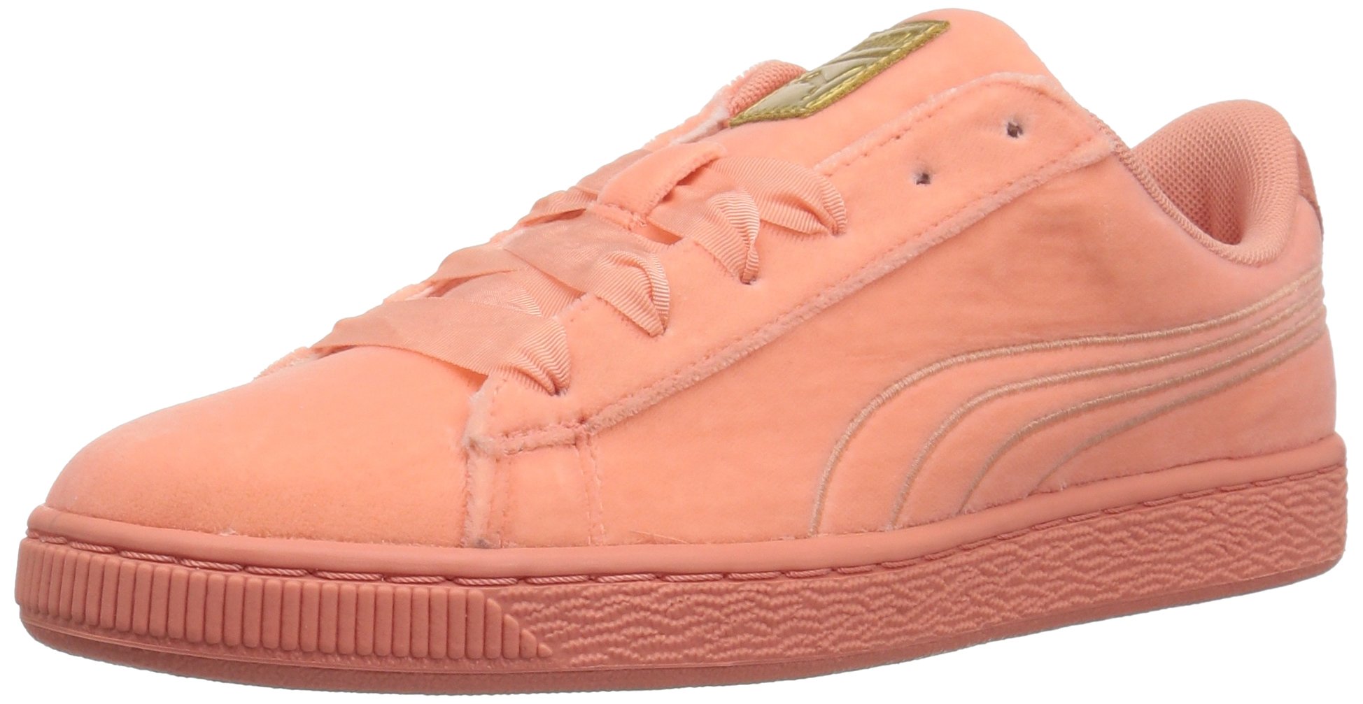 PUMA Unisex Baby Basket Classic Hook and Loop Sneakers - Comfortable Toddler Shoes for Boys & Girls - Perfect for Playtime, Preschool & Everyday Wear