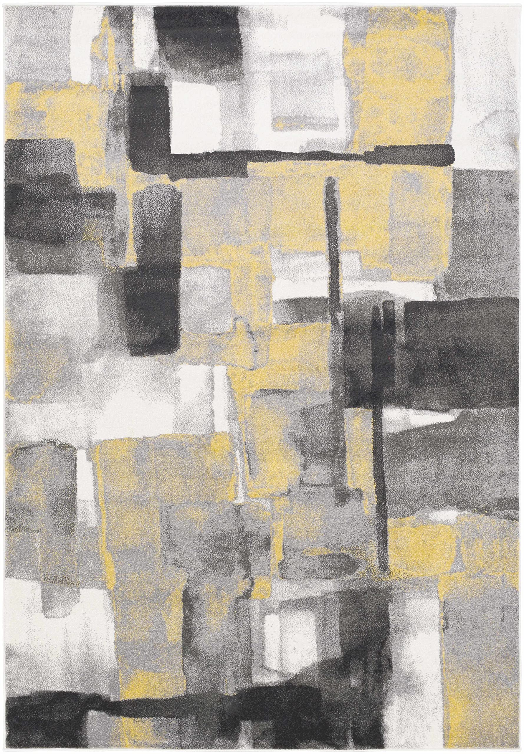 Hauteloom Adlington Modern Area Rug for Living Room & Bedroom - 2' x 2'11