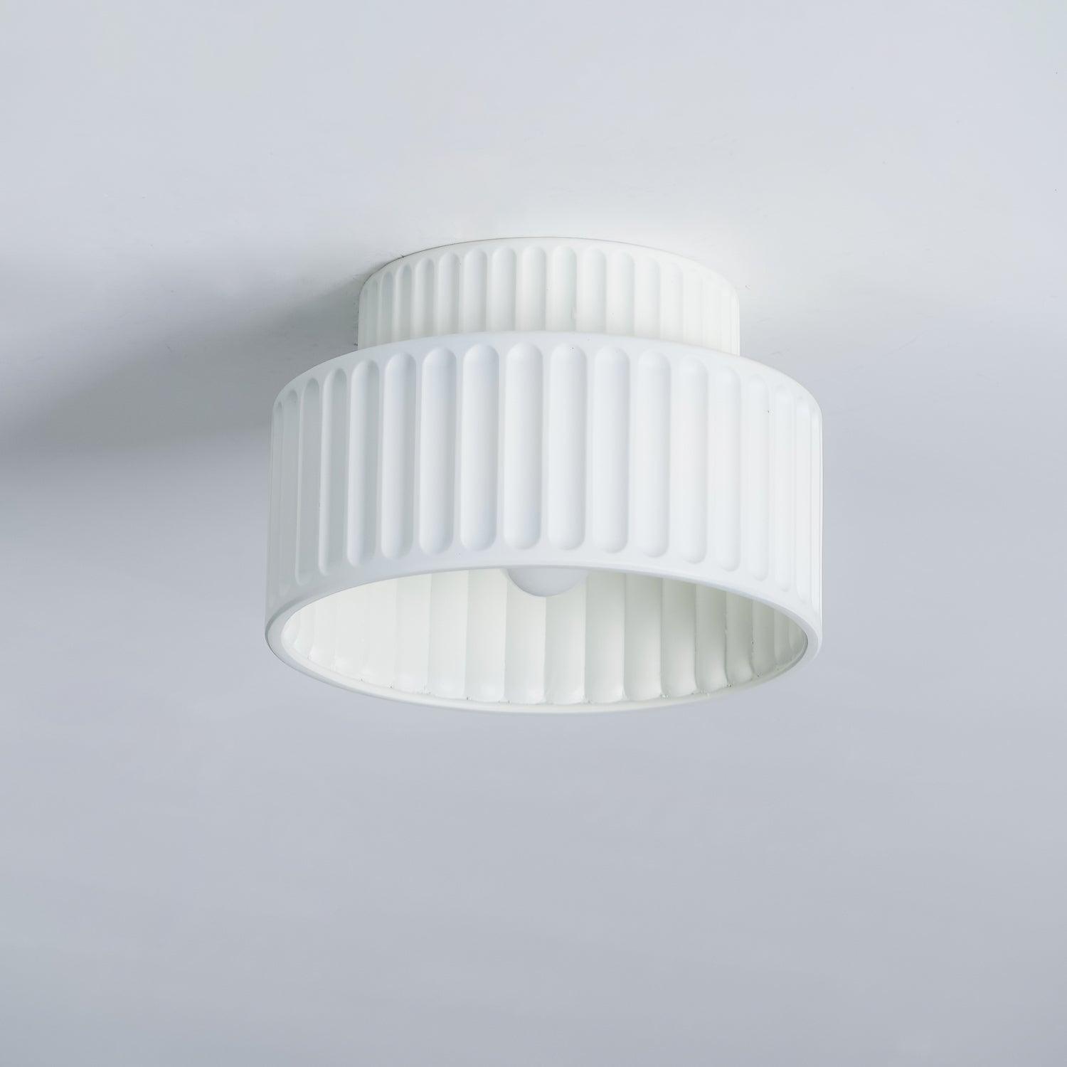 Modern Kami Ceiling Lamp - Elegant LED Flush Mount Light Fixture for Bedroom, Living Room & Kitchen - Energy Saving Home Lighting Solution