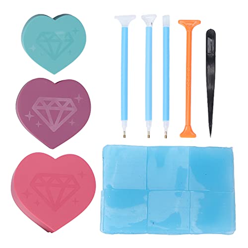 DIY Silicone Clay Art Painting Kit - 4 Drill Pens for Nail Art & Phone Case Decoration (Blue) | Creative Craft Tools for Home Decor & Gift Making