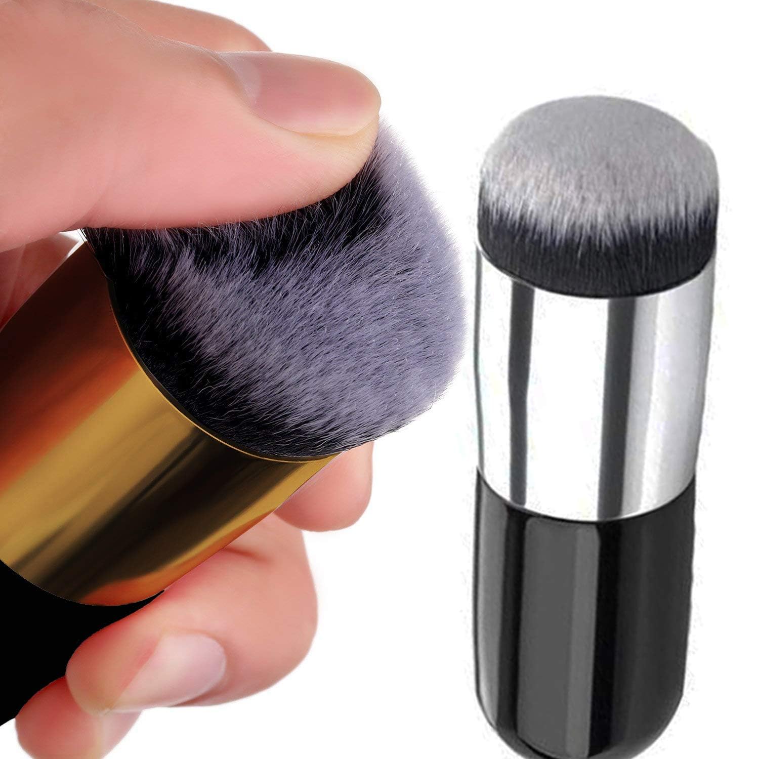 Premium Nylon Makeup Brush Set for Foundation, Blush & Powder | Soft Synthetic Hair Cosmetic Brushes for Flawless Face Makeup | Perfect for Daily Use, Professional Makeup Artists & Travel Beauty Kits