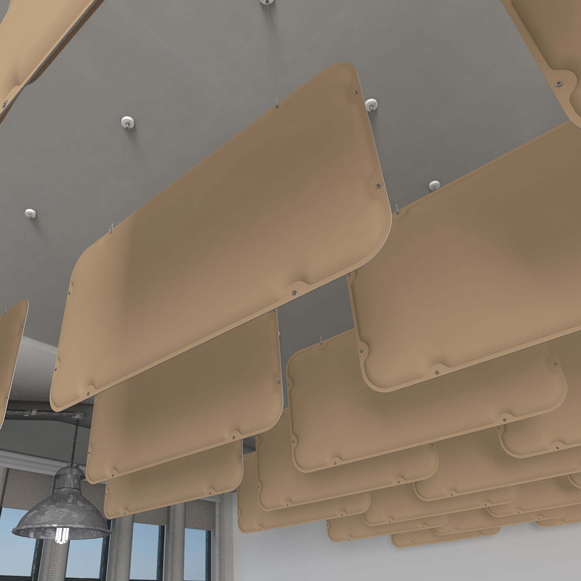 Vicoustic VMT 3D Suspended Acoustic Baffle Panel - Premium Sound Absorption for Home Theaters, Recording Studios & Office Spaces