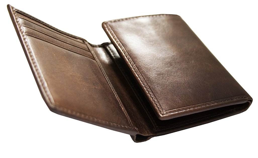 Mancini BOULDER Men's RFID Blocking Trifold Wallet - Slim & Secure for Travel, Business & Everyday Use